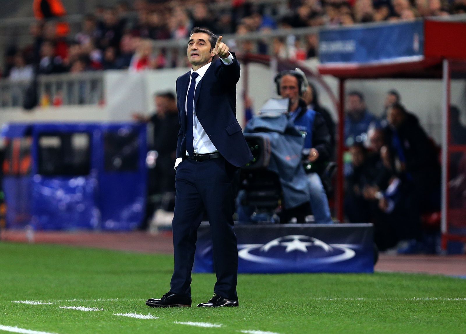 Las imágenes del Barça-Olympiakos