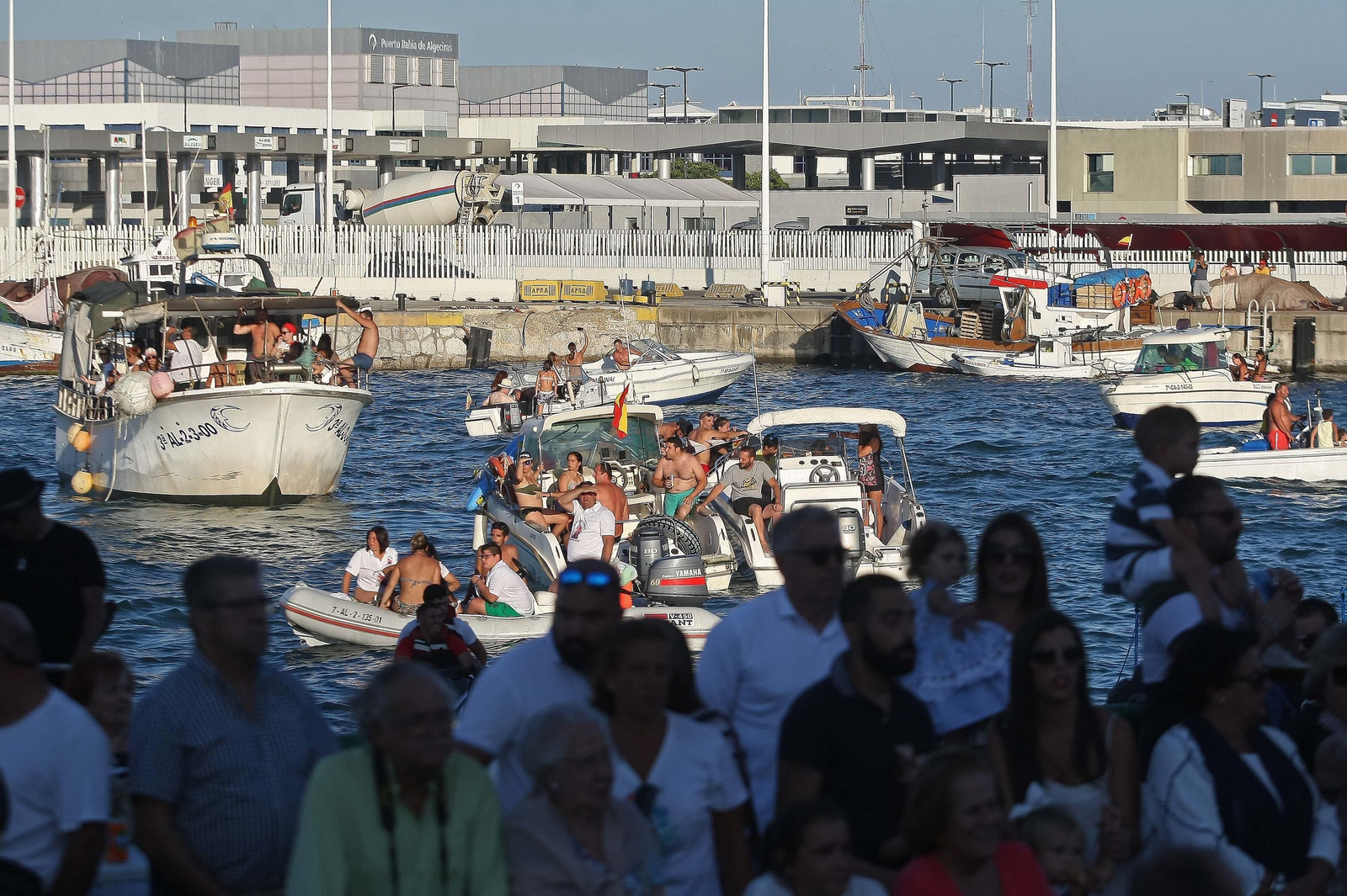 Imágenes de la Virgen del Carmen en Algeciras