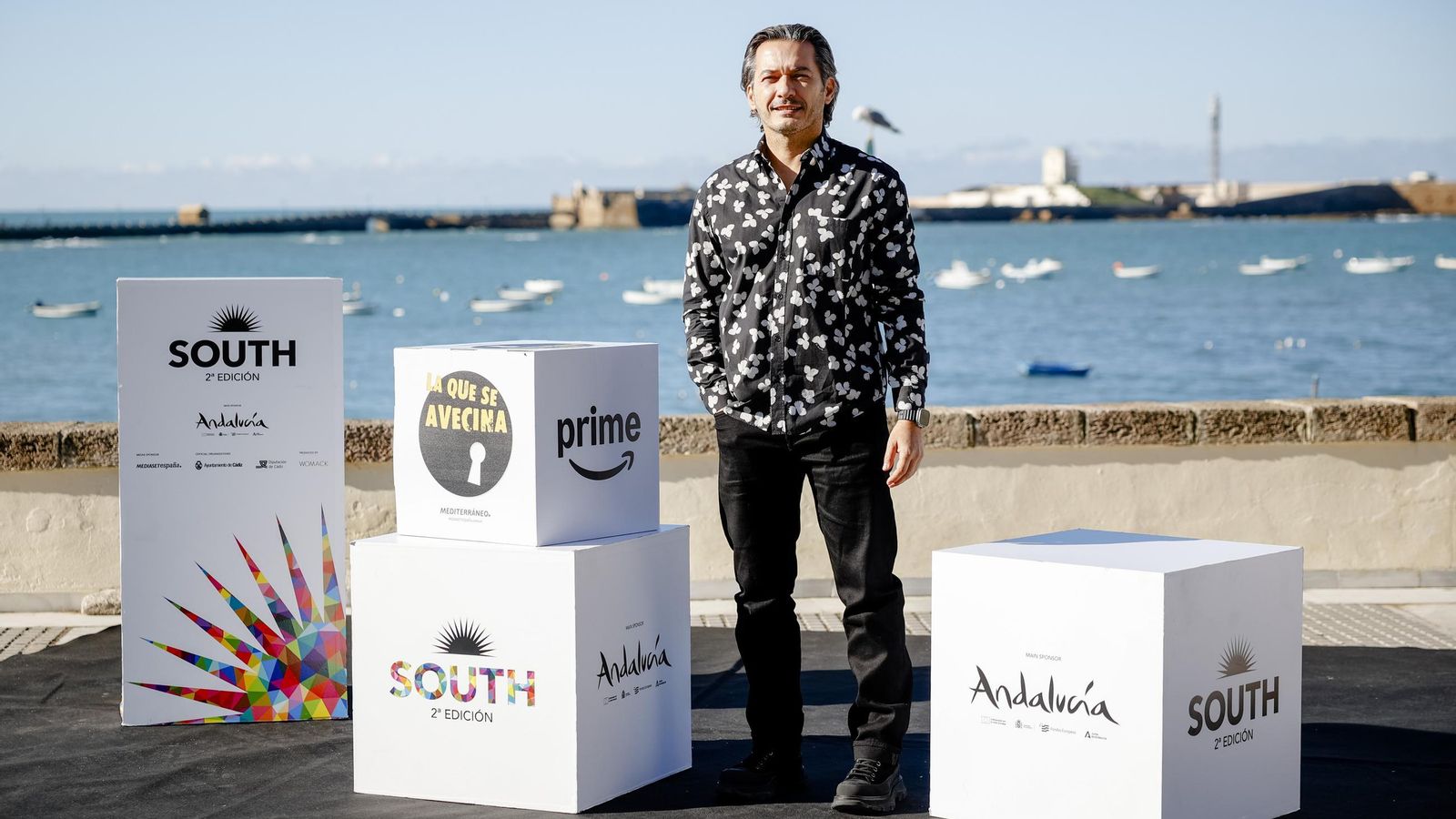 imágenes del photocall del South Series en la caleta el domingo 27