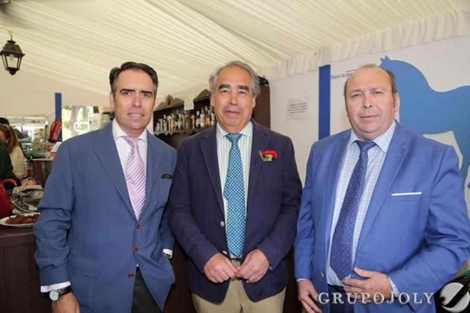 El consejero delegado del grupo de automoción Solera Motor, Fernando Andrés, con Benjamín Sánchez y Rafael Navas.

Foto: Vanesa Lobo