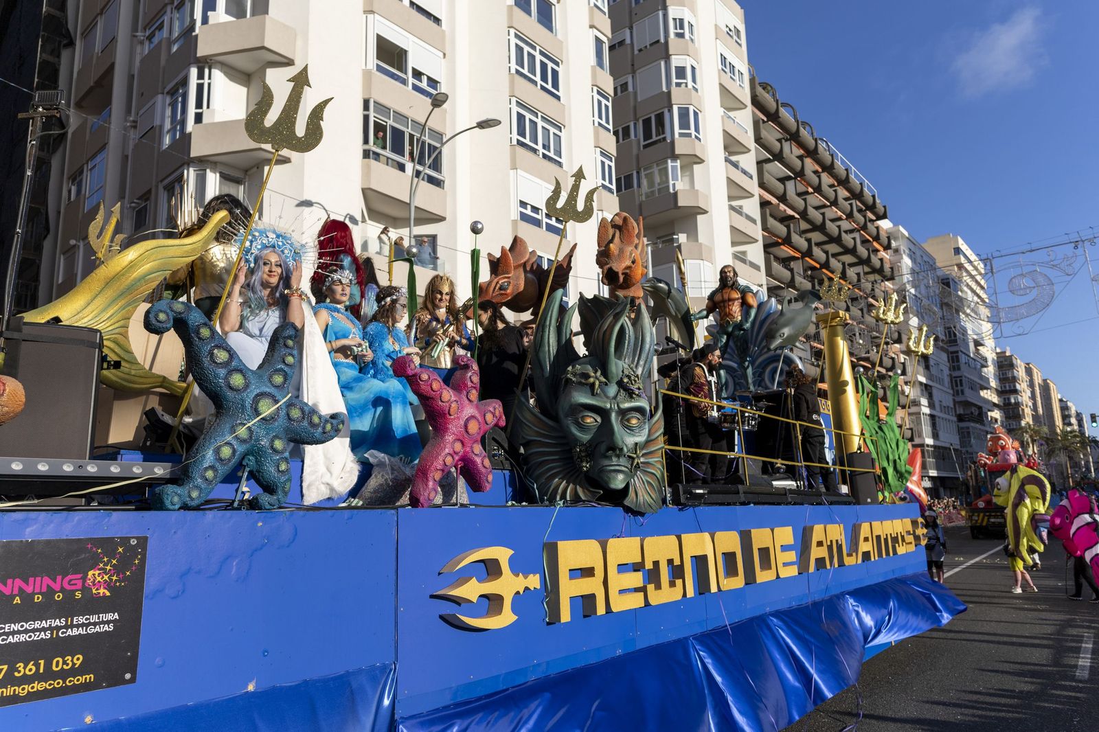 Las mejores imágenes de la Cabalgata del Carnaval de Cádiz 2026