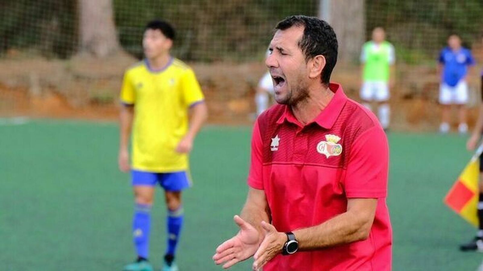 Lupi, entrenador del Chiclana.