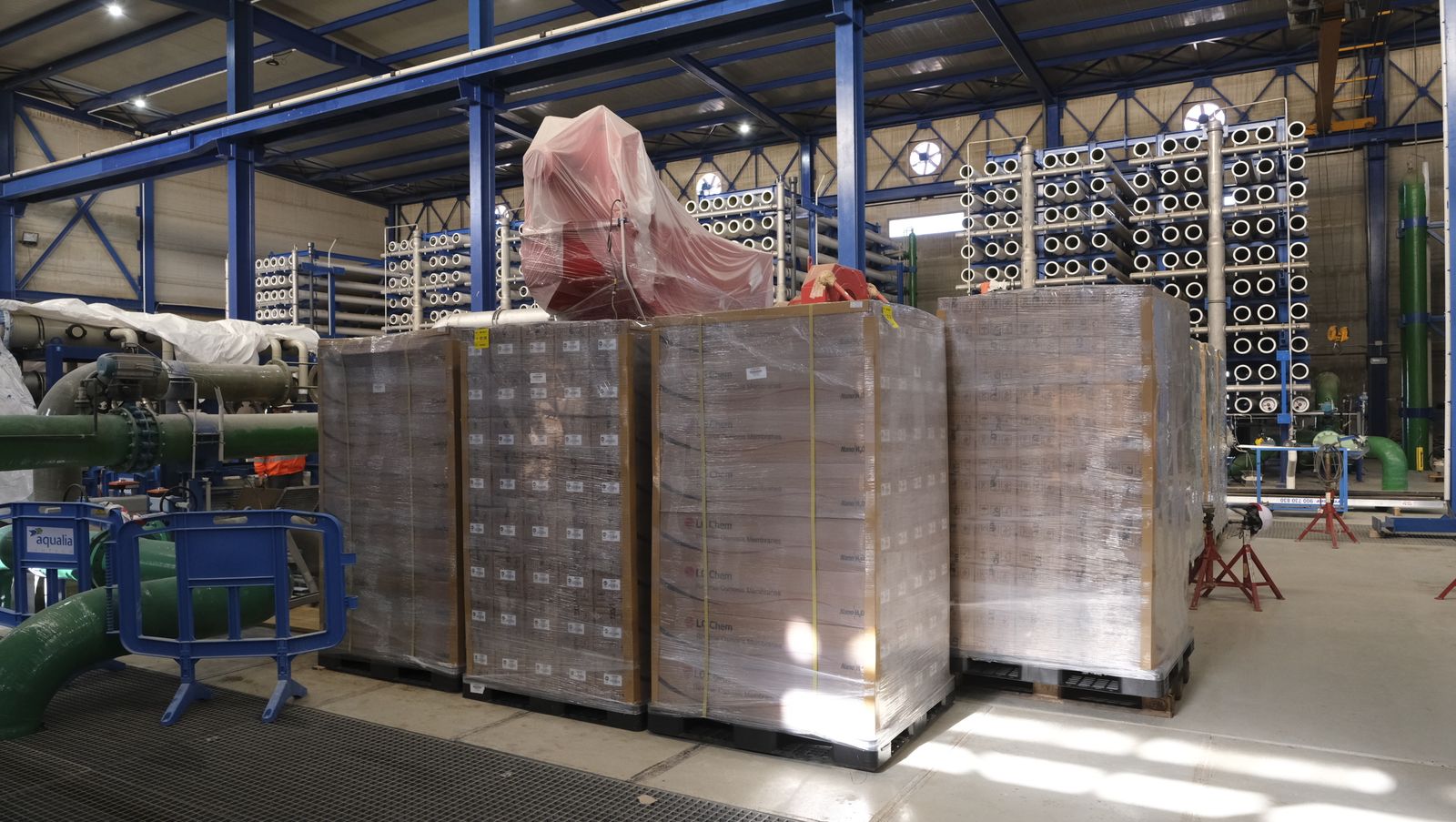 Visita a la desaladora Mar de Alborán.