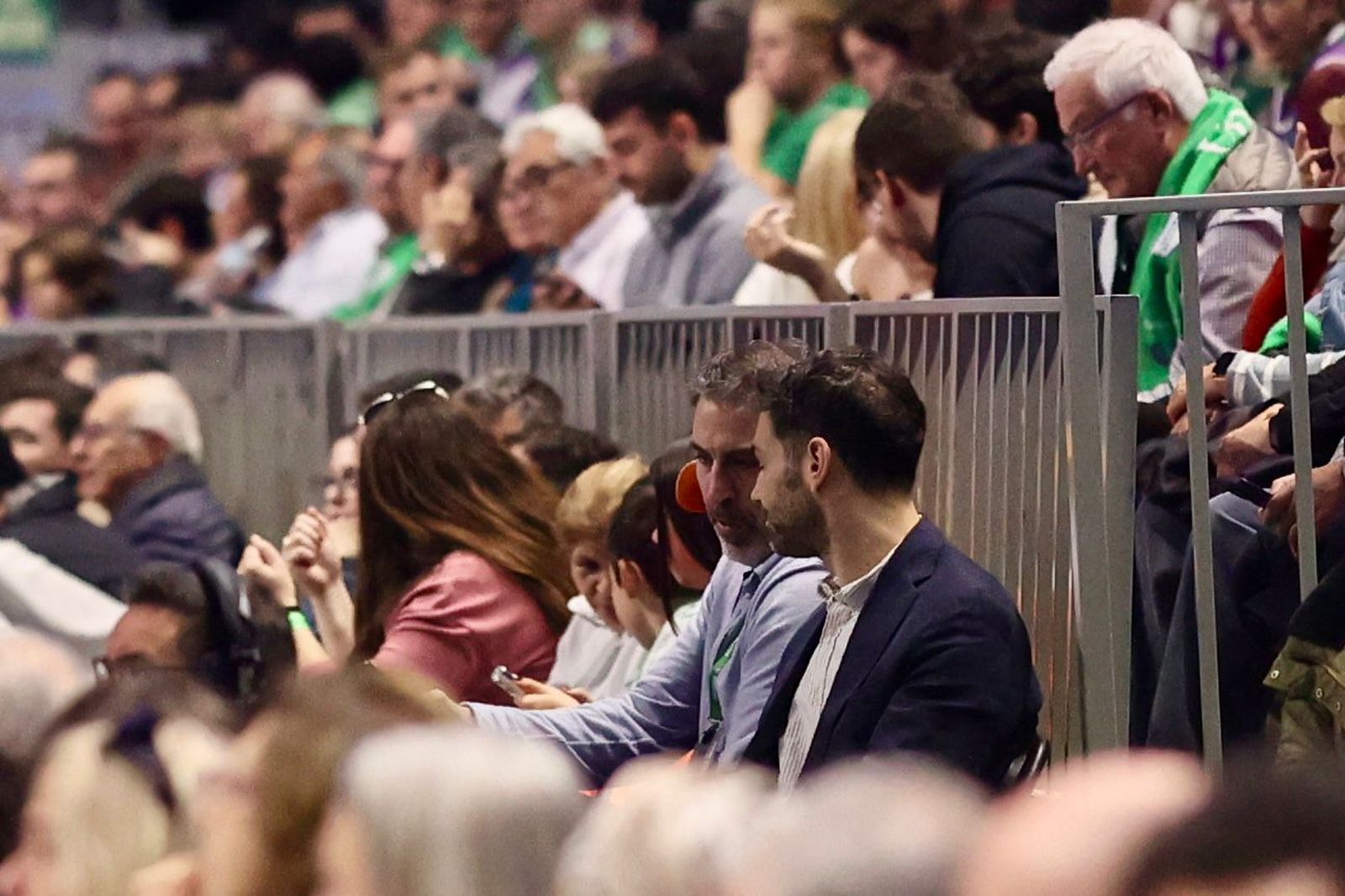 José Manuel Calderón, testigo de excepción en el Unicaja-UCAM Murcia