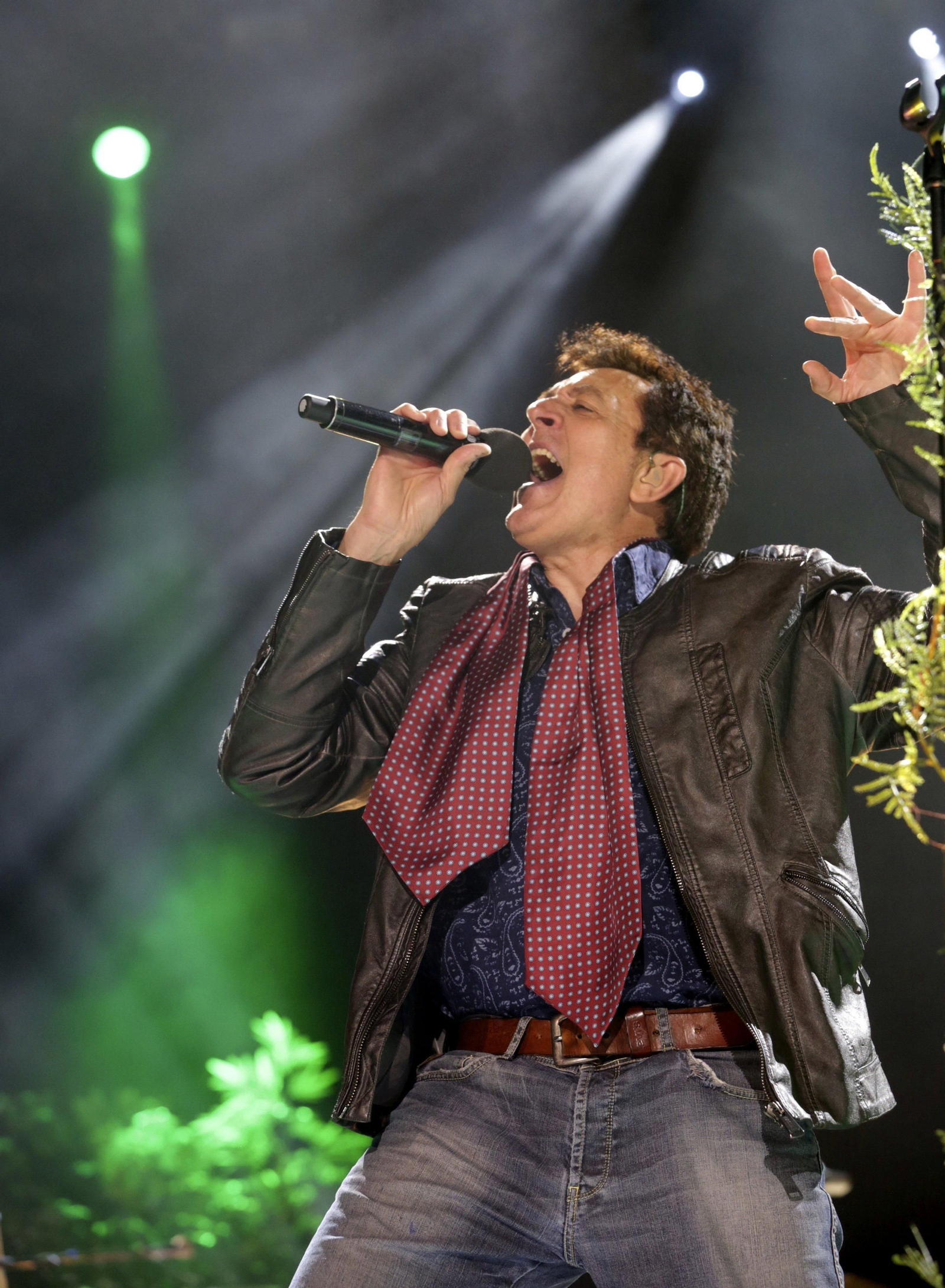 Manolo García, en un concierto.