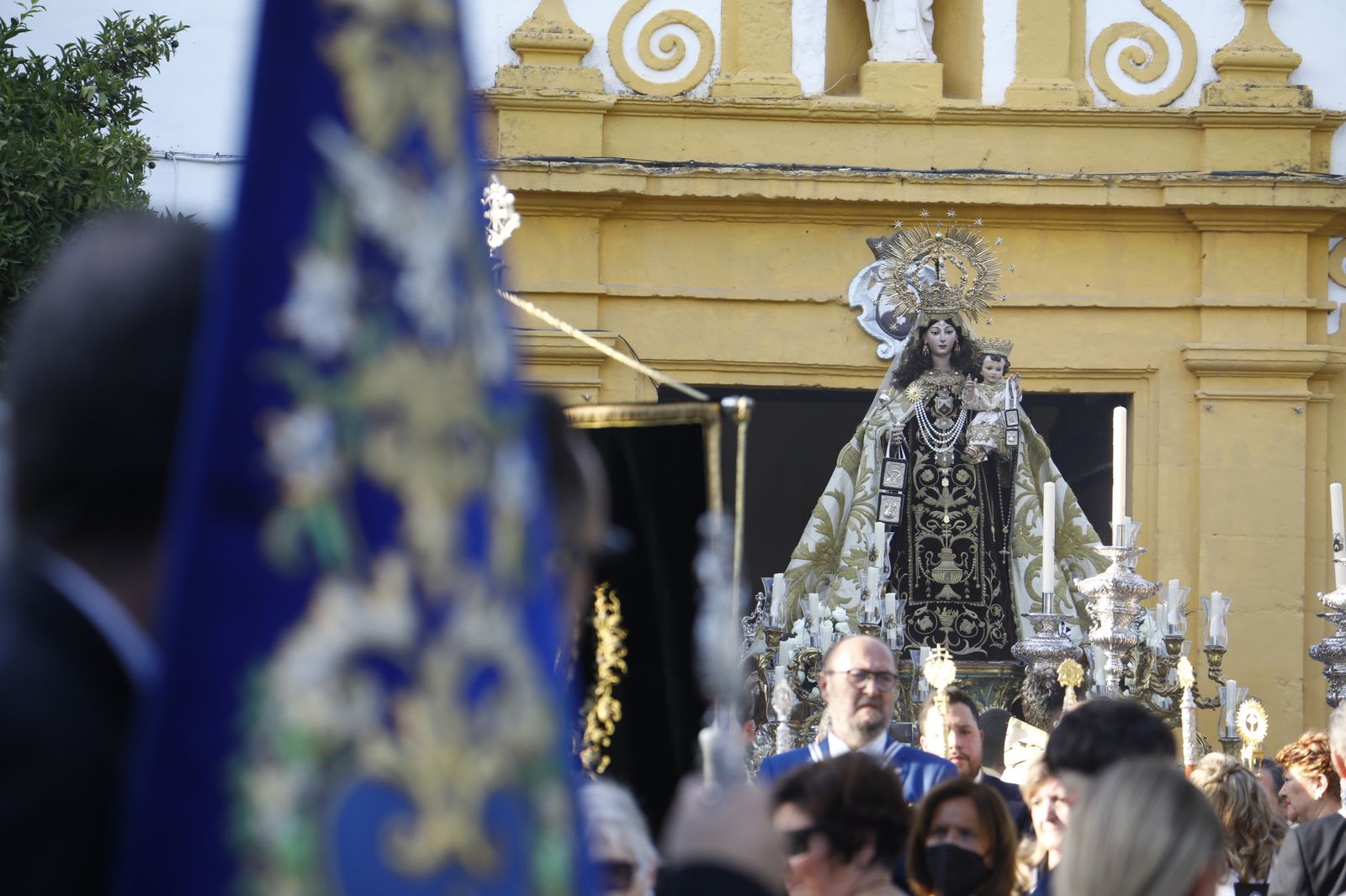 La procesión de la Virgen del Carmen de Puerta Nueva de Córdoba, en imágenes
