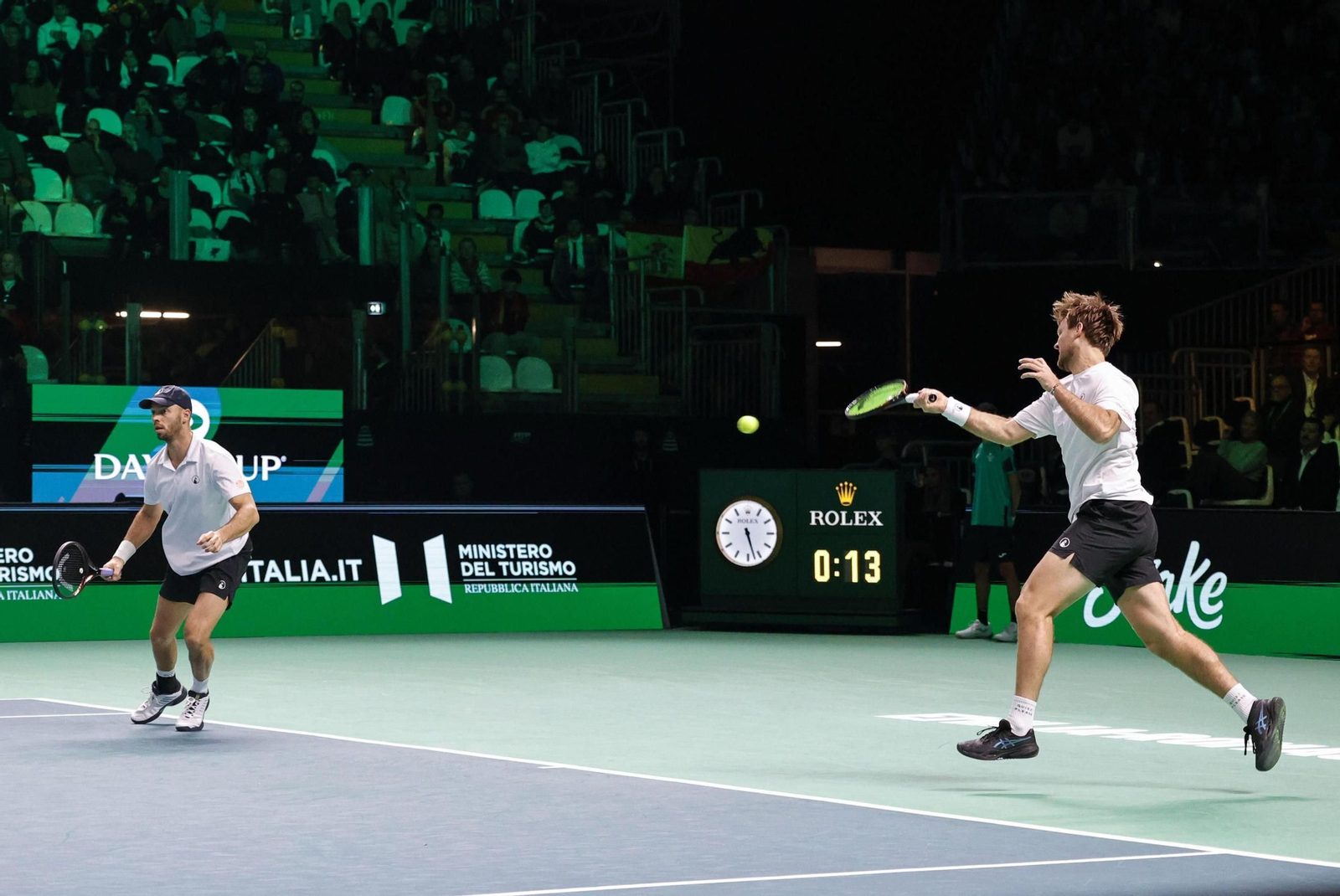 Las fotos de la clasificación de España para la final de la Copa Davis