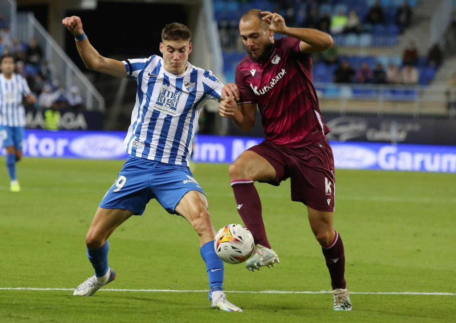 Las fotos del Málaga-Real Sociedad B