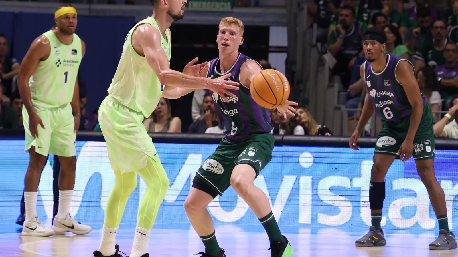 Las fotos del Unicaja-Barcelona, primer partido del play off de la Liga Endesa