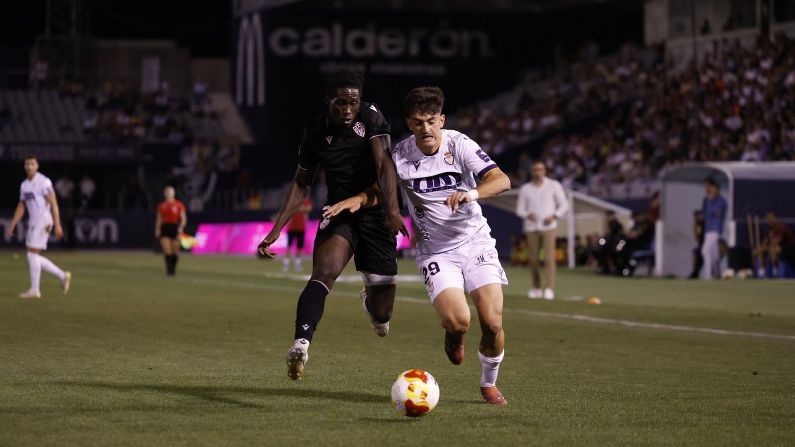 David Serrano fue una pesadilla para el filial almeriense.