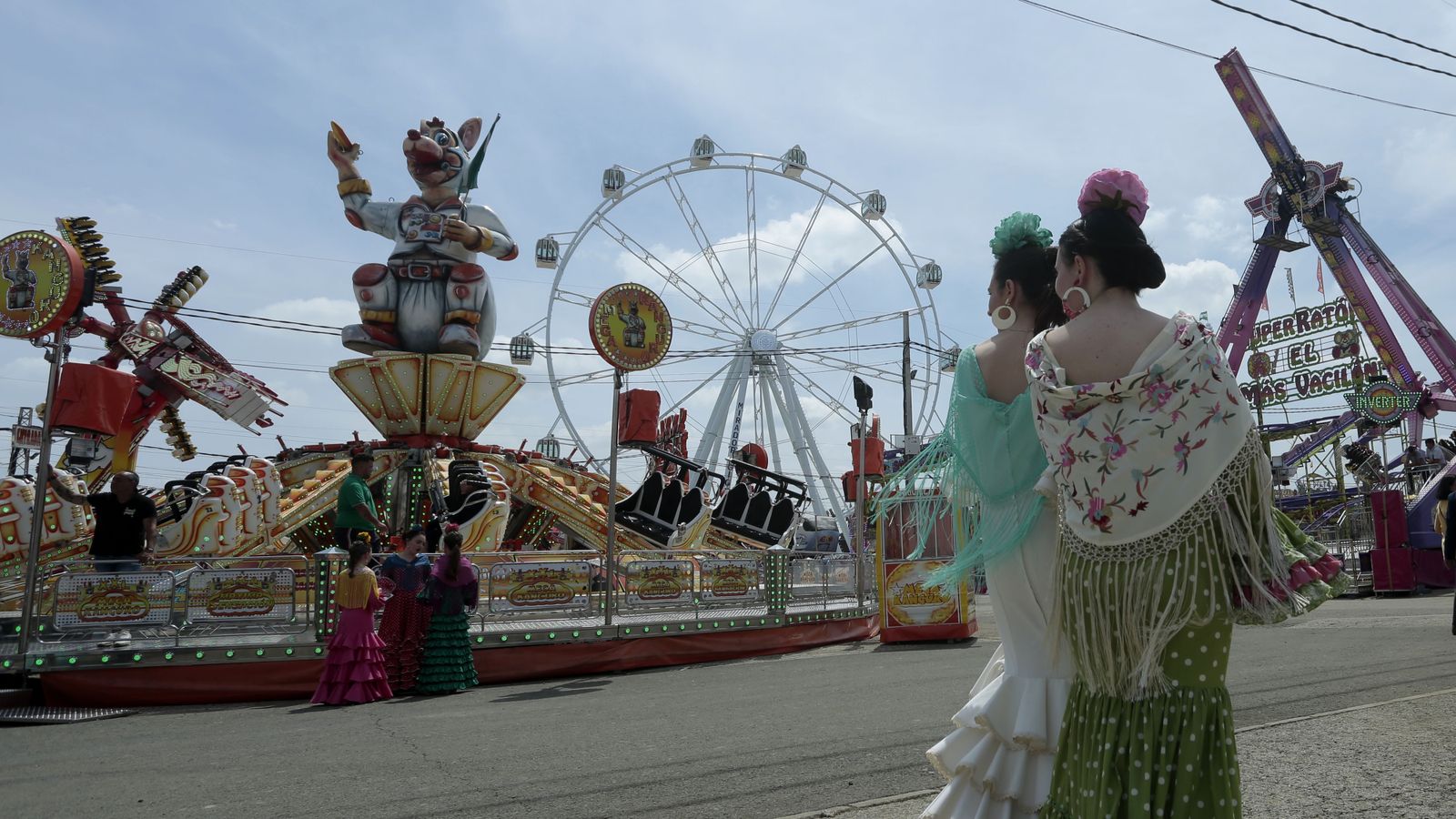 Las imágenes del lunes de Feria
