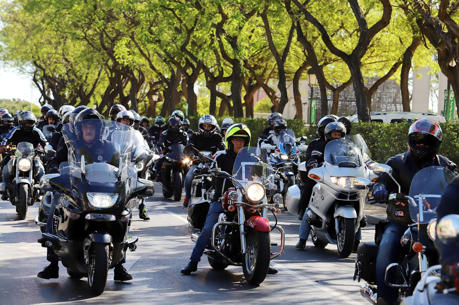 Imágenes de la III Ruta Moto-Solidaria organizada por CSIF