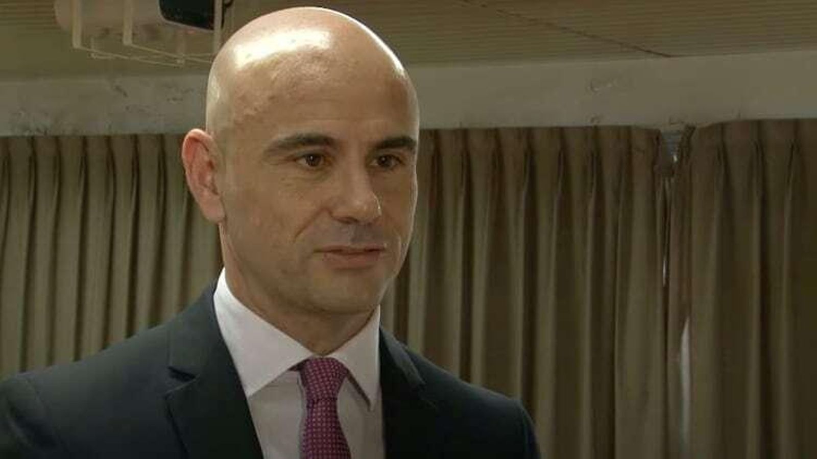 Javier Benosa, director de la oficina de Asuntos de Gibraltar.