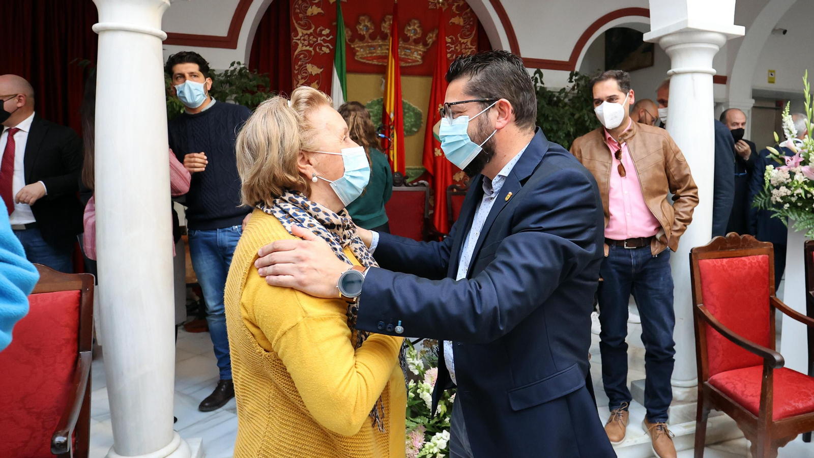 Imágenes de la toma de posesión de Ramón Galán como Alcalde de Trebujena