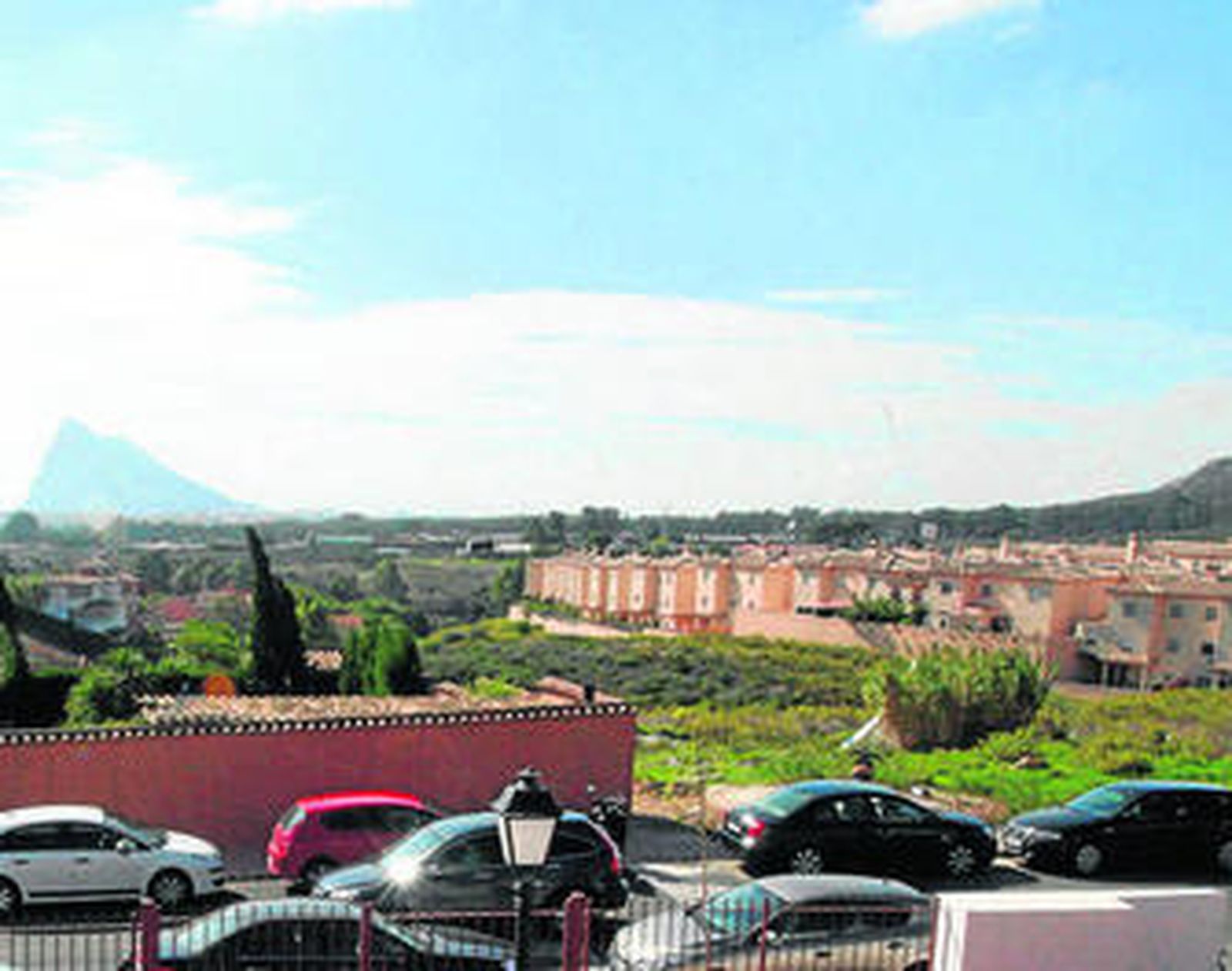 Vista parcial de la zona de Santa Margarita.