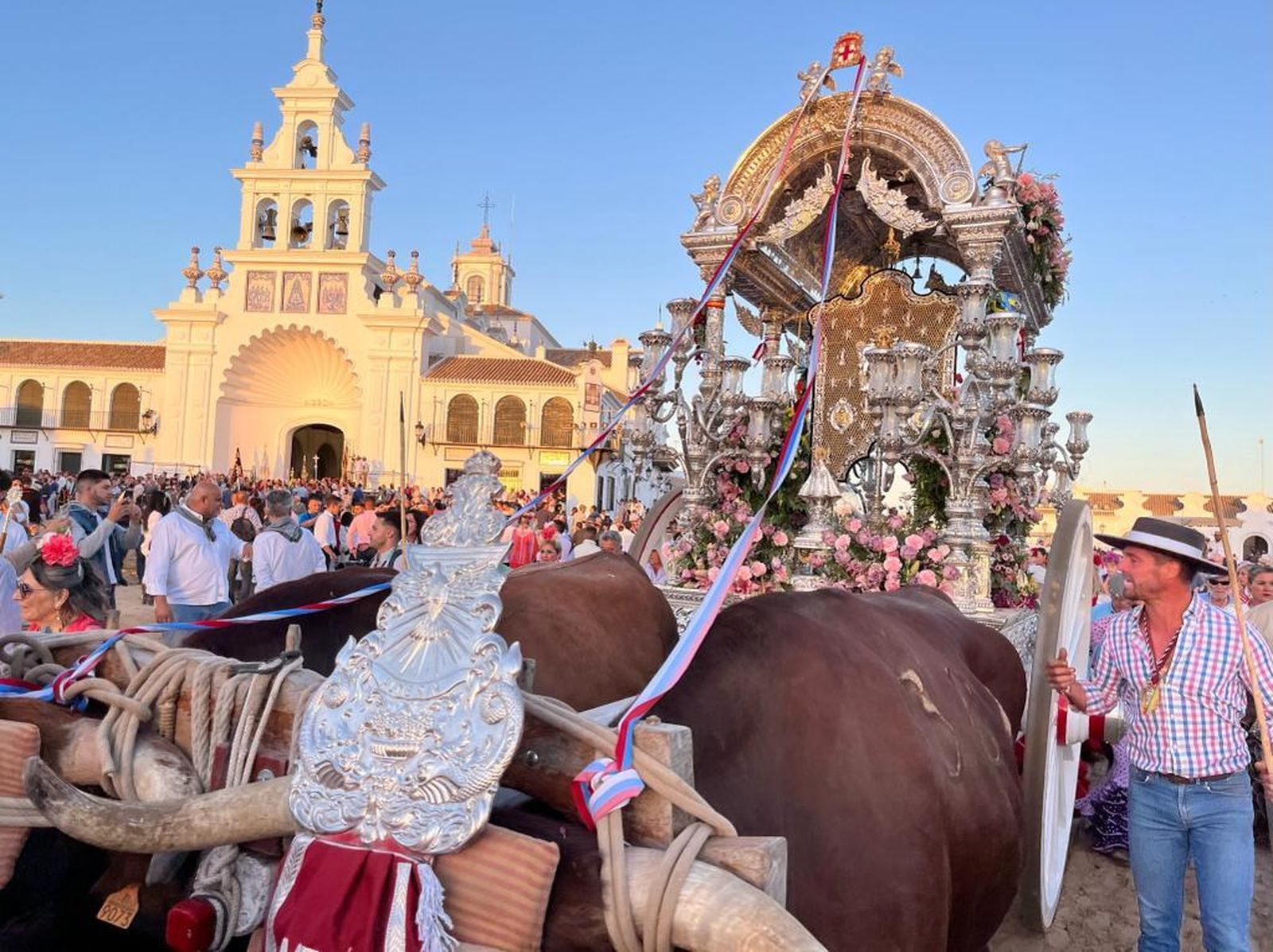 La Hermandad del Rocío de Almería en la Aldea. Imagen de archivo.