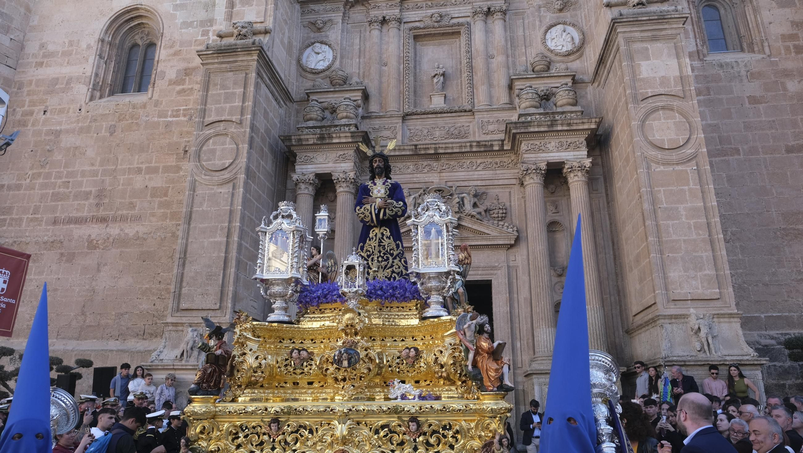 Prendimiento en la Semana Santa de Almería 2025