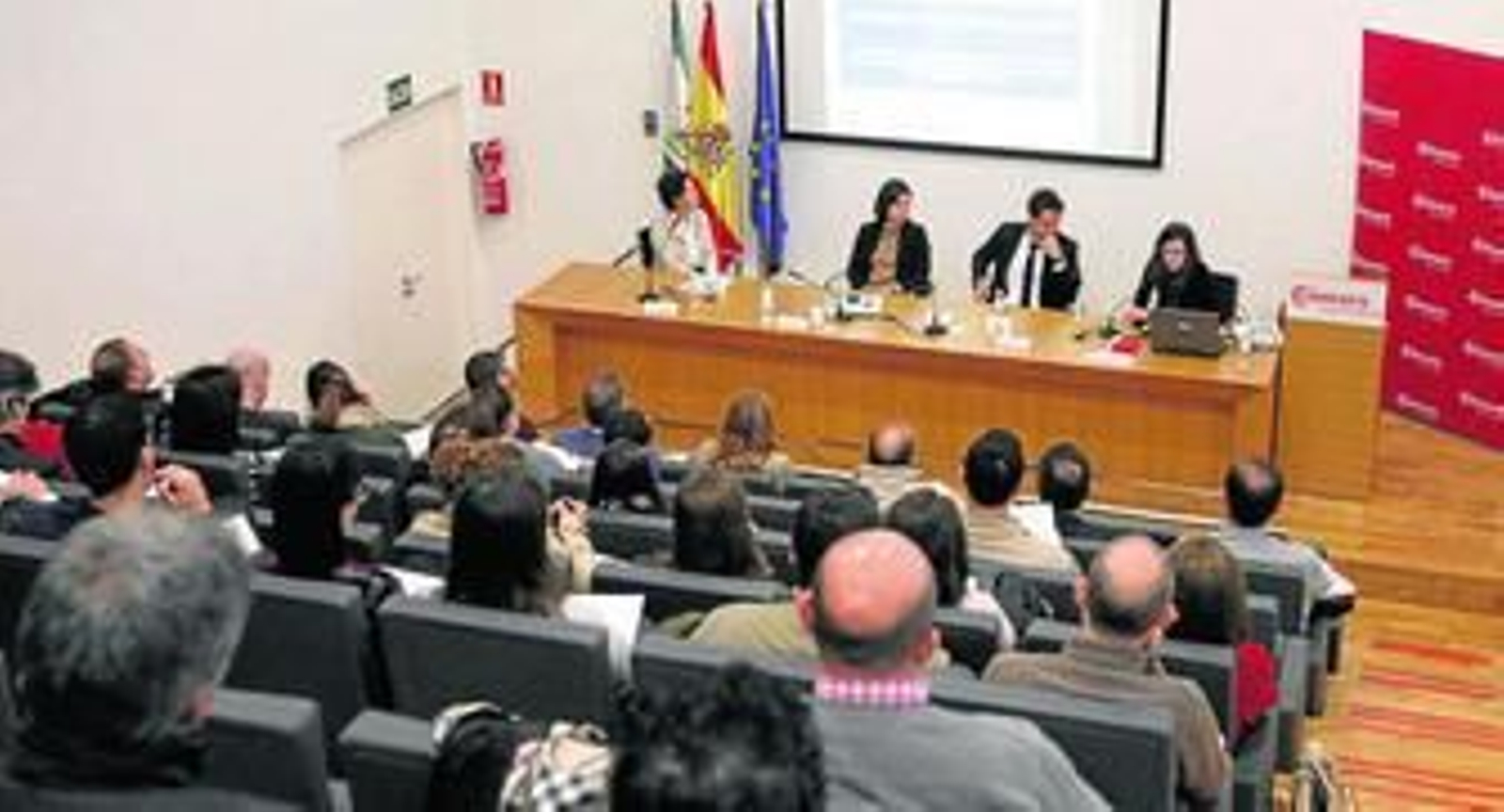 Un momento del curso, ayer en la Cámara de Comercio.
