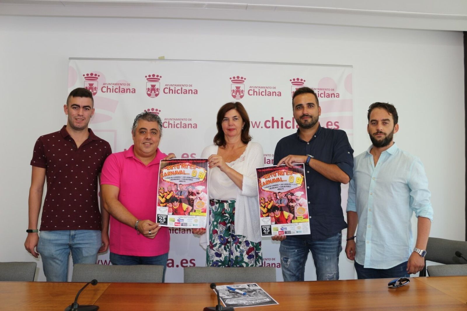 Presentación de la cita carnavalesca el pasado 27 de septiembre.