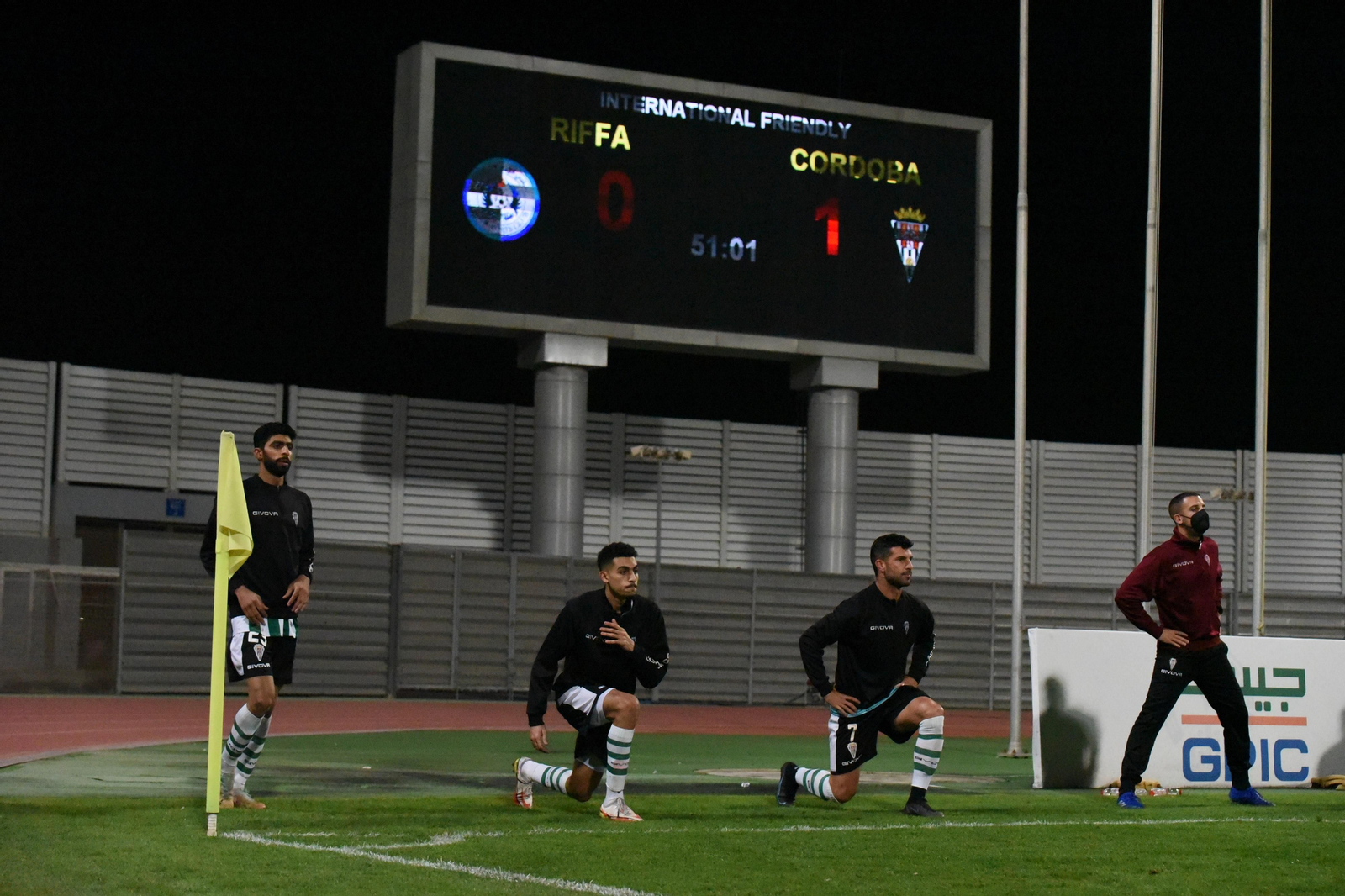 Las imágenes del amistoso entre el Al Riffa y el Córdoba CF en Bahréin