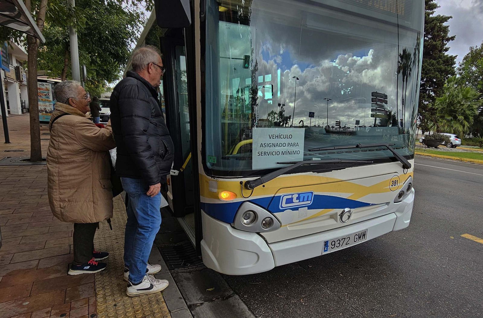Autobuses en Algeciras