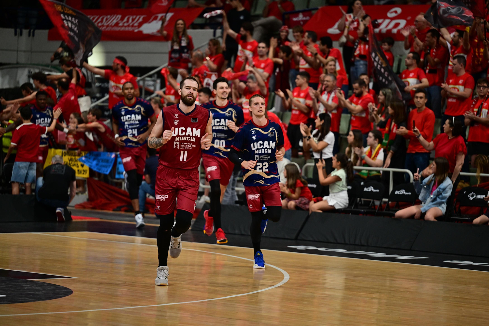 Las fotos del UCAM Murcia - Unicaja, 4º partido de las semifinales de ACB