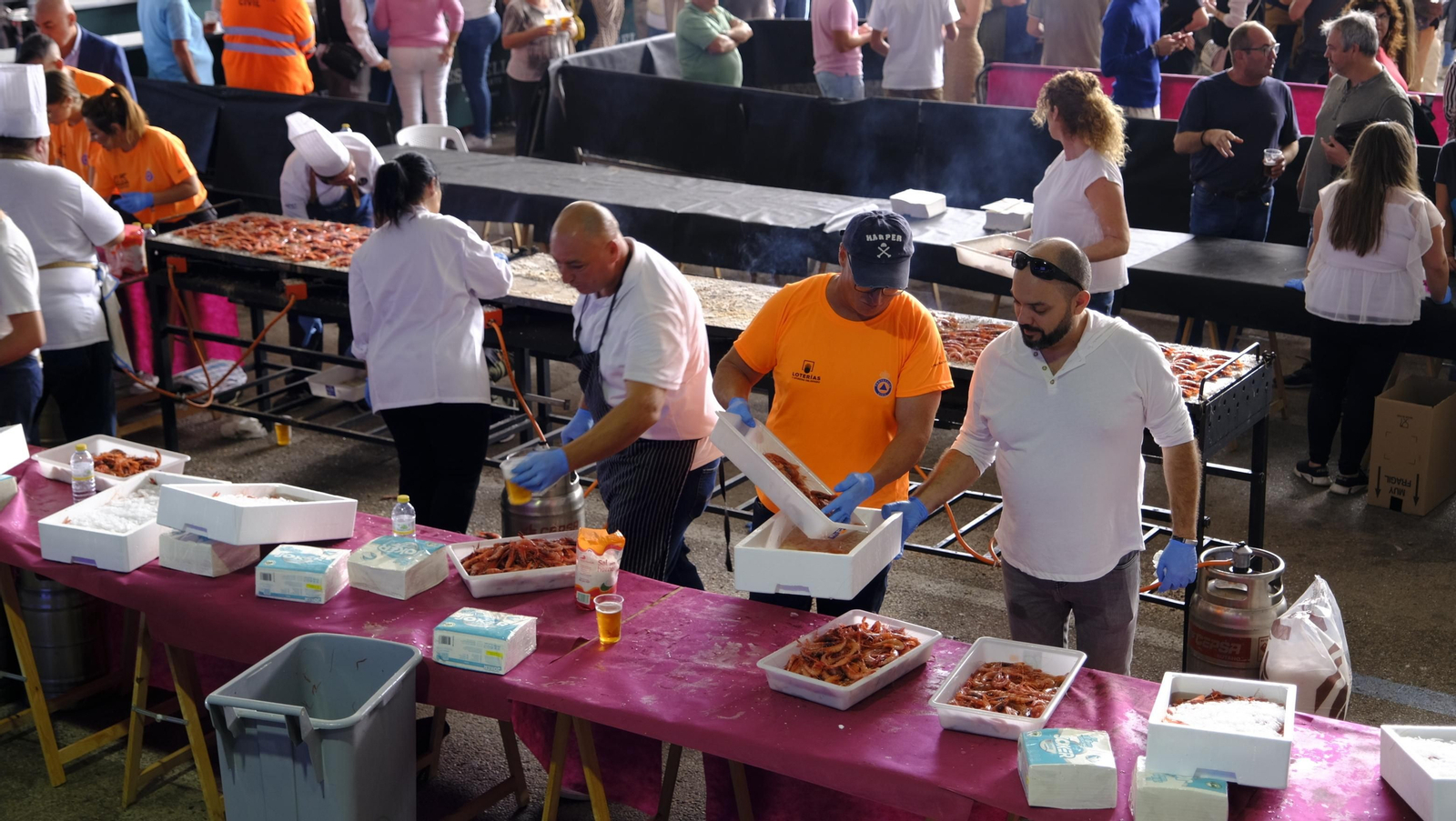 Imágenes de la Feria de la Gamba Roja de Garrucha