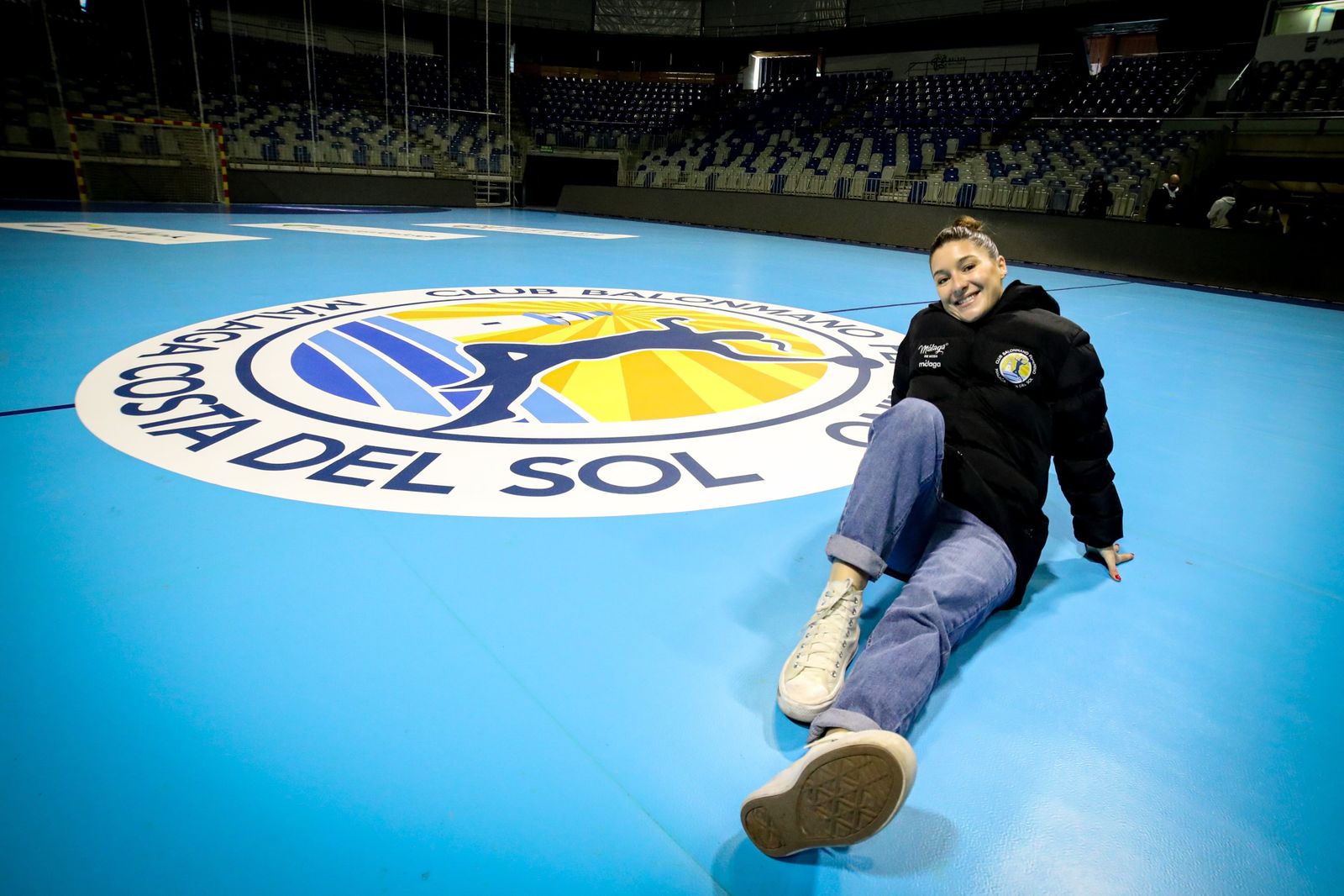 Espe López, en el Carpena.