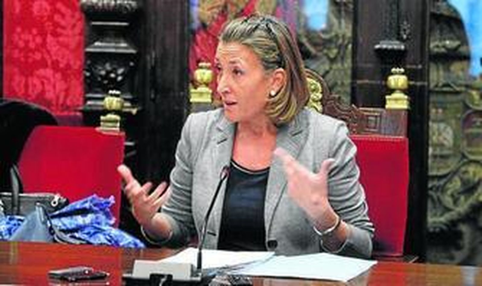 La edil Isabel Nieto acudió a declarar el pasado jueves.