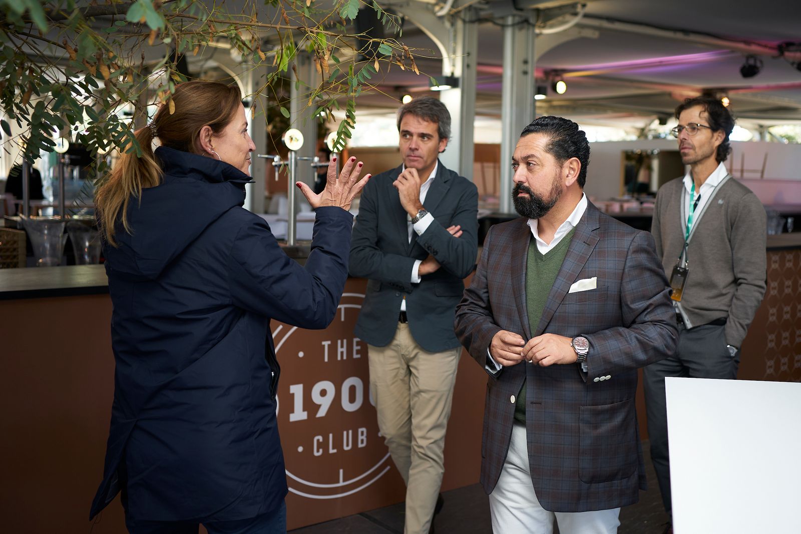 Las instituciones constatan que todo está listo para la Copa Davis en Málaga