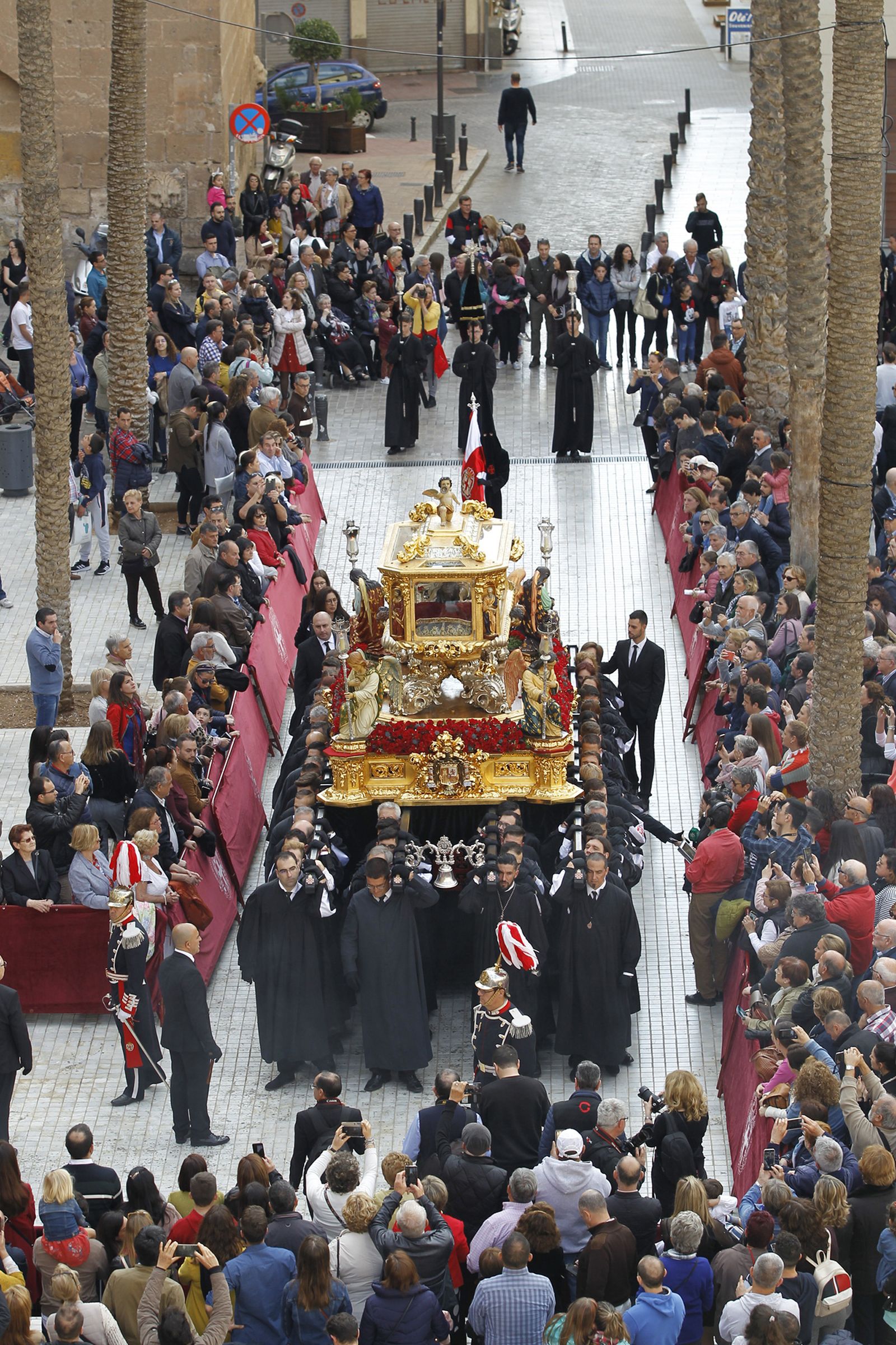 Imágenes de la Procesión del Entierro, Viernes Santo. Semana Santa Almería 2019