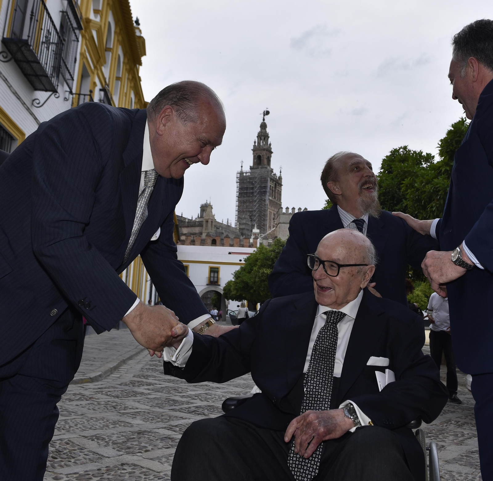 Los asistentes al VII Premio Manuel Clavero