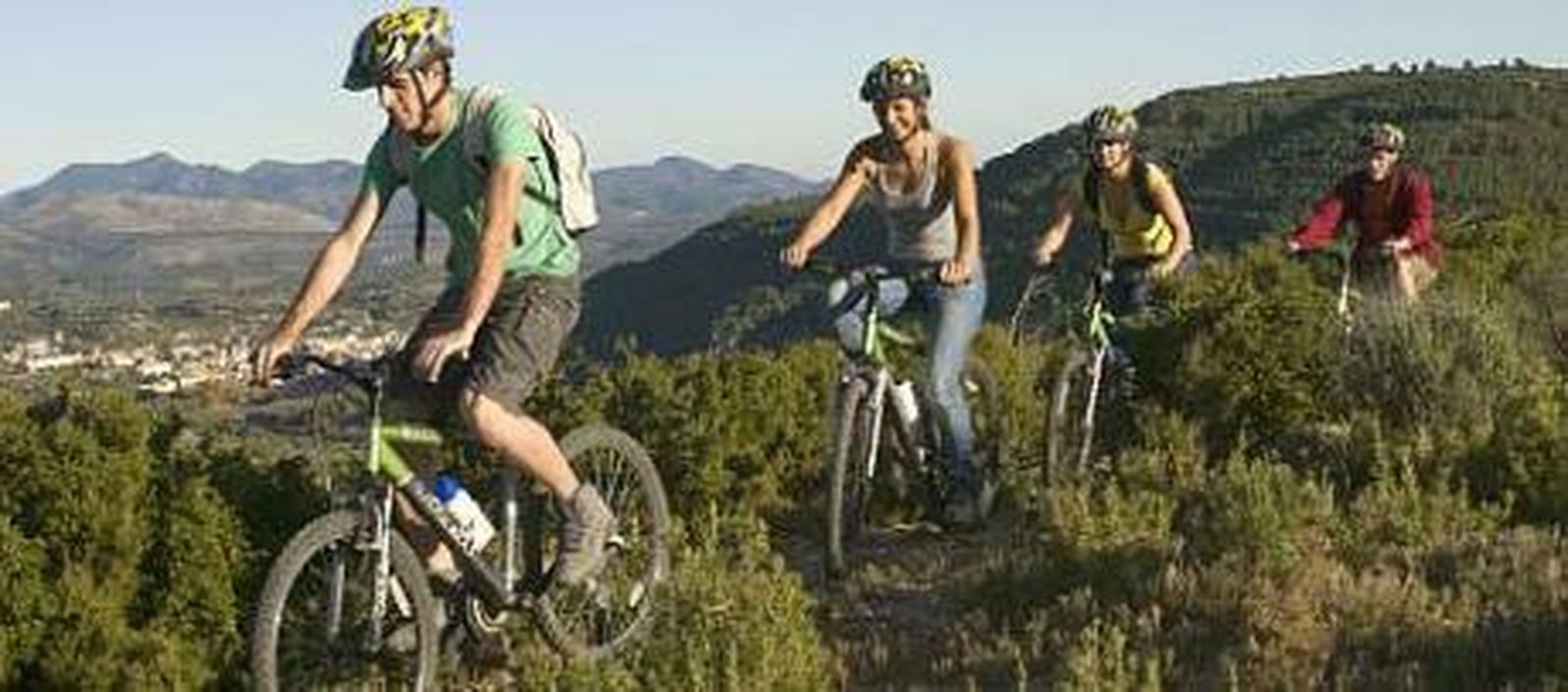 Participantes en una prueba de BTT