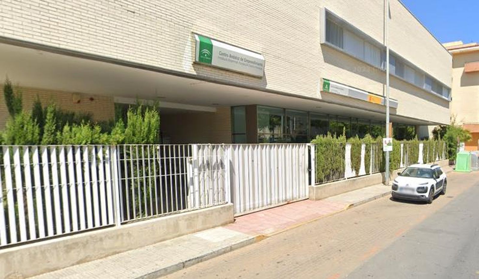 Vista de una oficina del SAE en Isla Cristina.