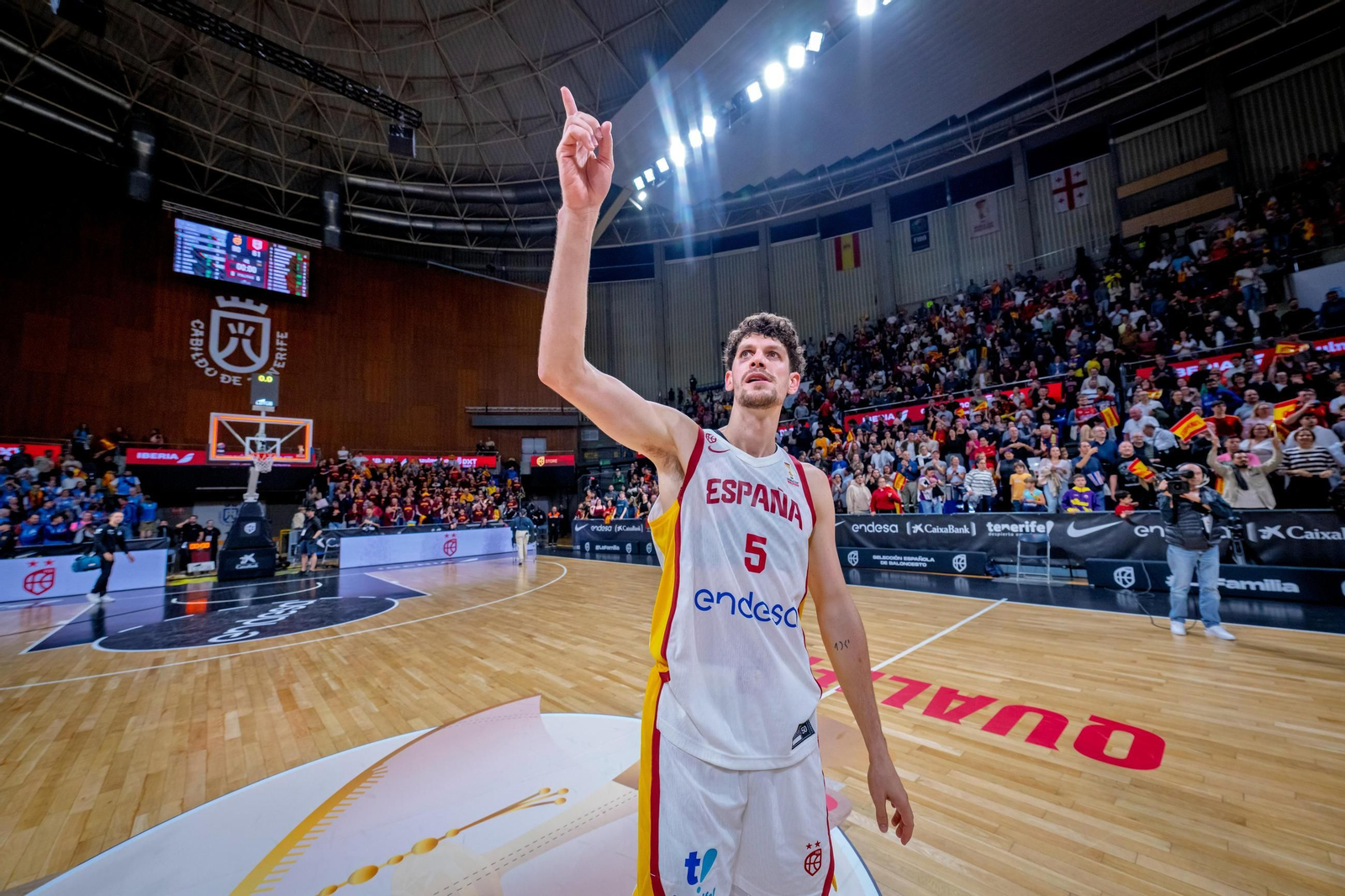 Las fotos del España-Georgia de baloncesto