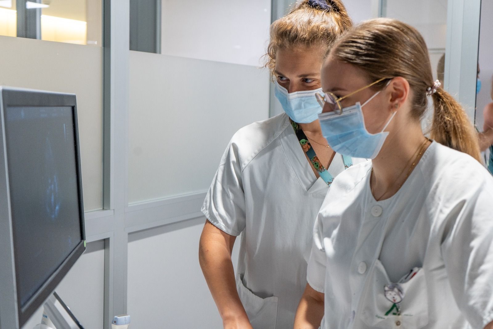 Profesionales del Hospital Virgen de las Nieves