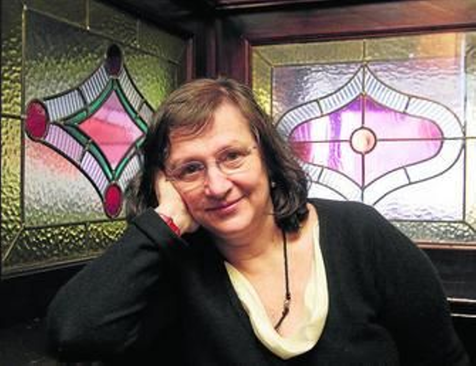 La escritora argentina Clara Obligado, esta semana, durante su visita a Sevilla.