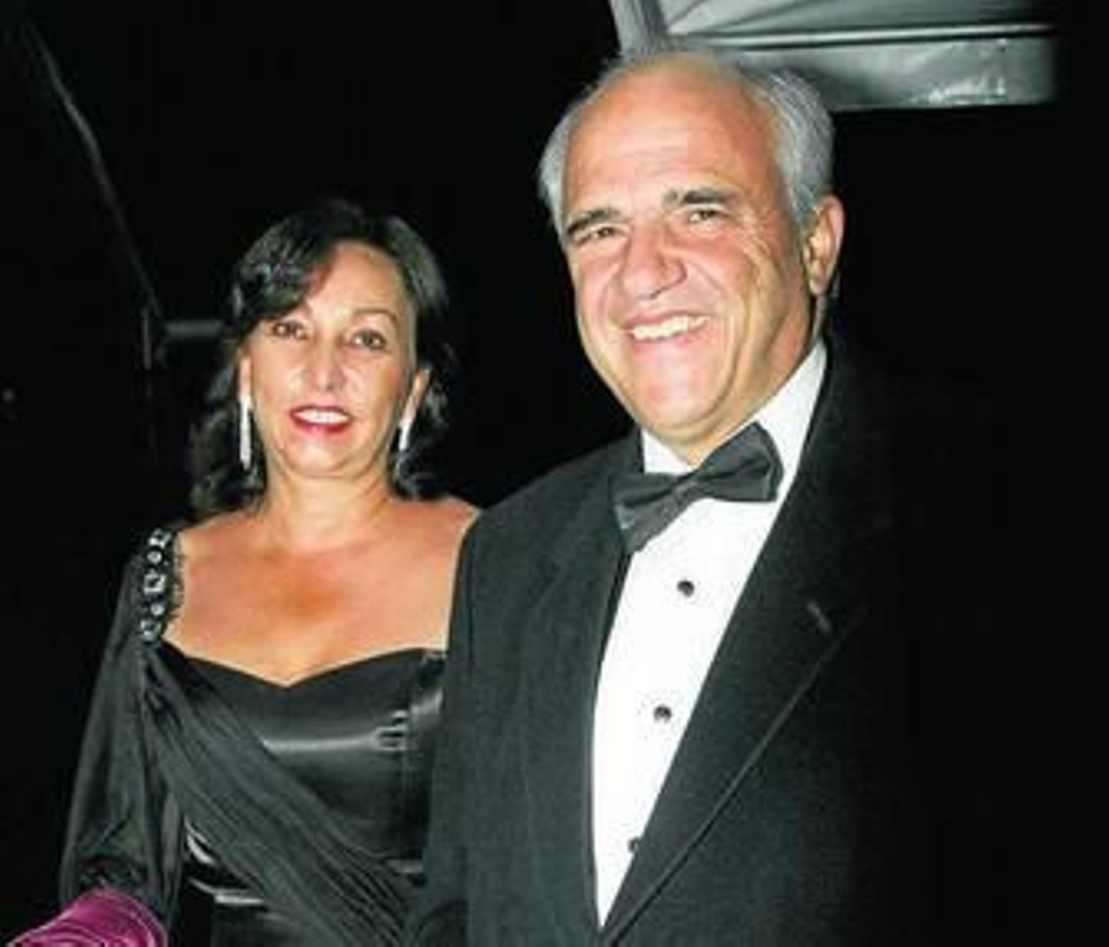 Ernesto Samper y su esposa Jacquie Strouss Lucena.