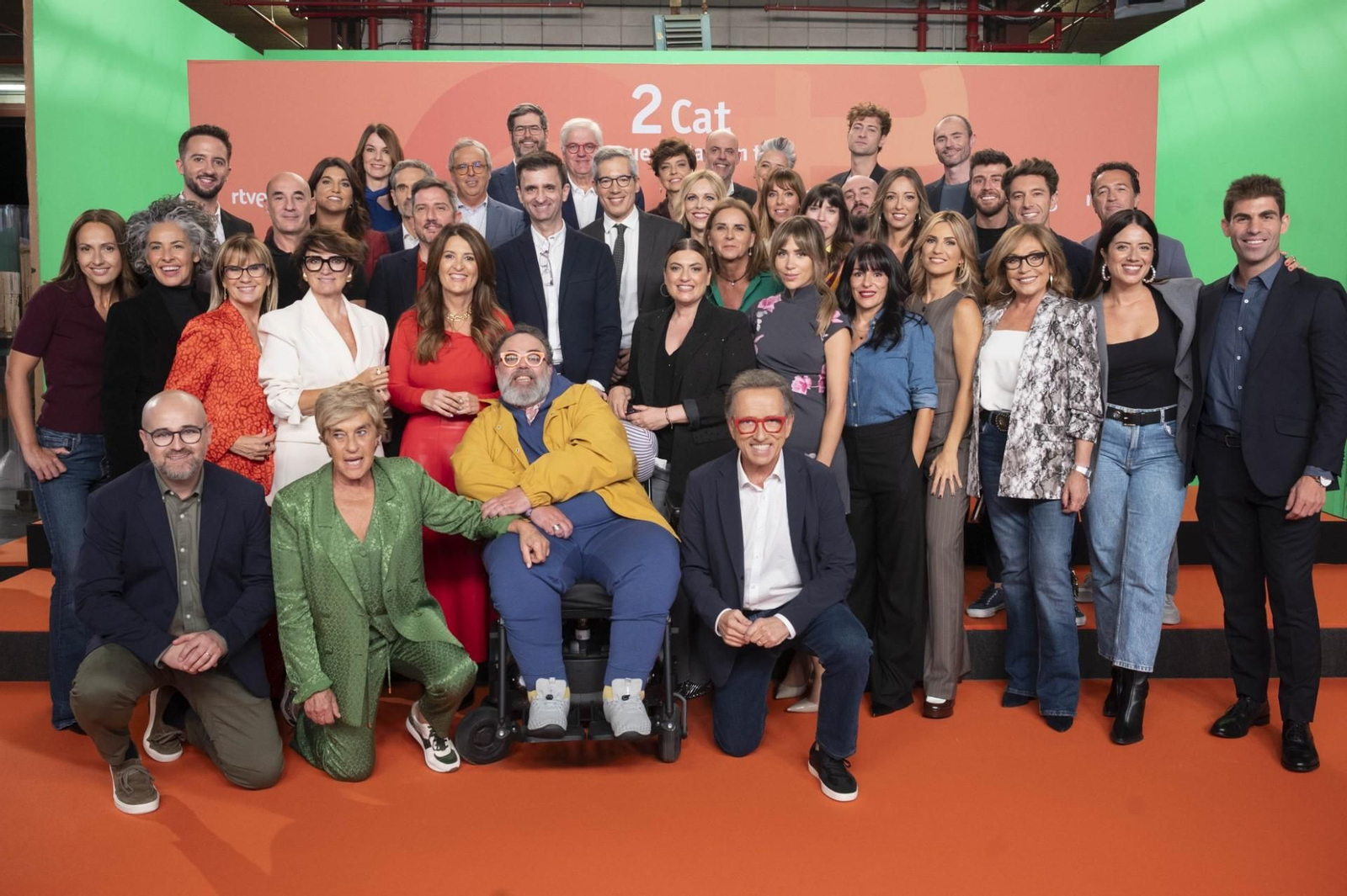 Directivos, presentadores y colaboradores principales de La2 Cat