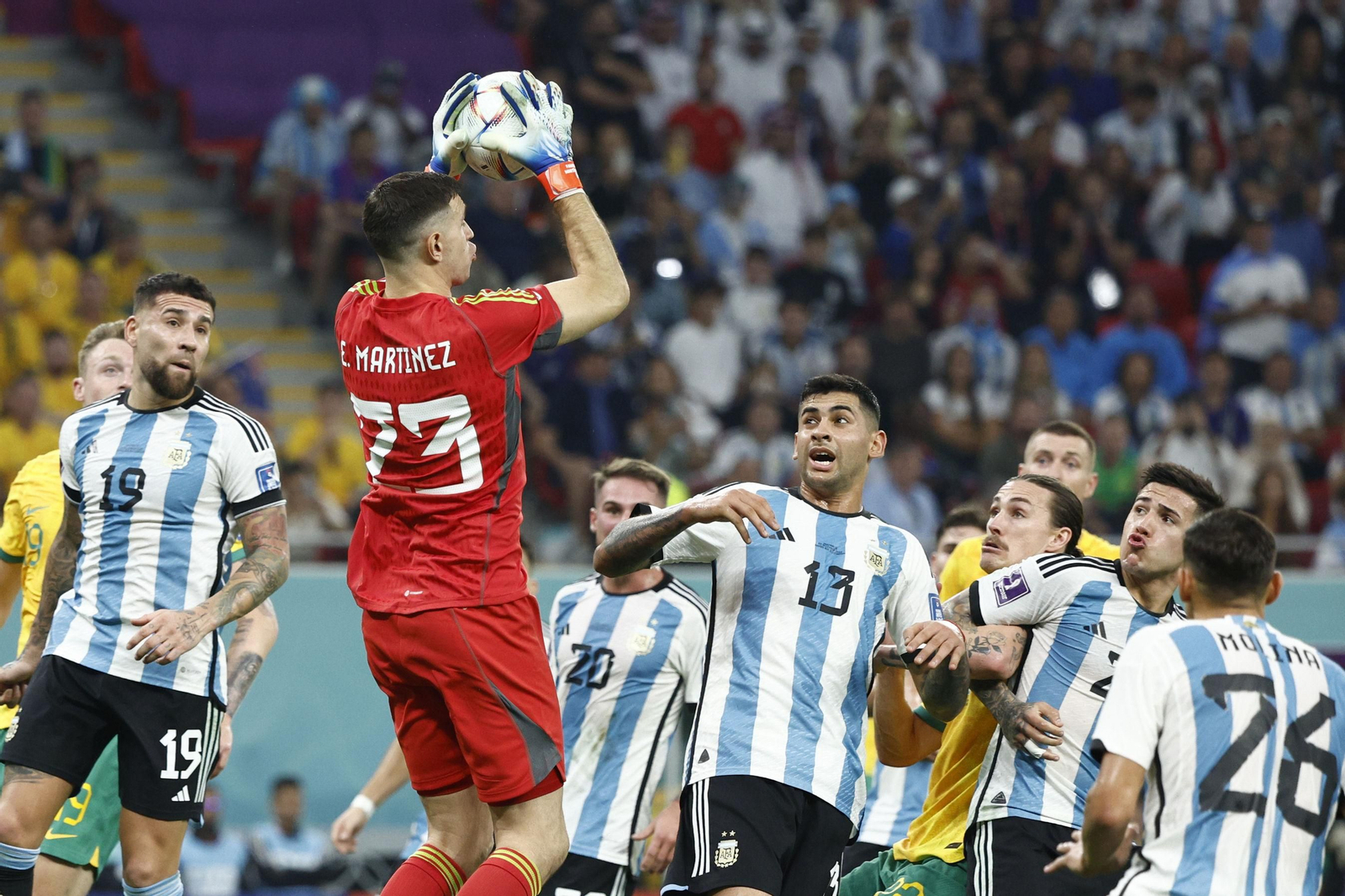 Las fotos del Argentina - Australia