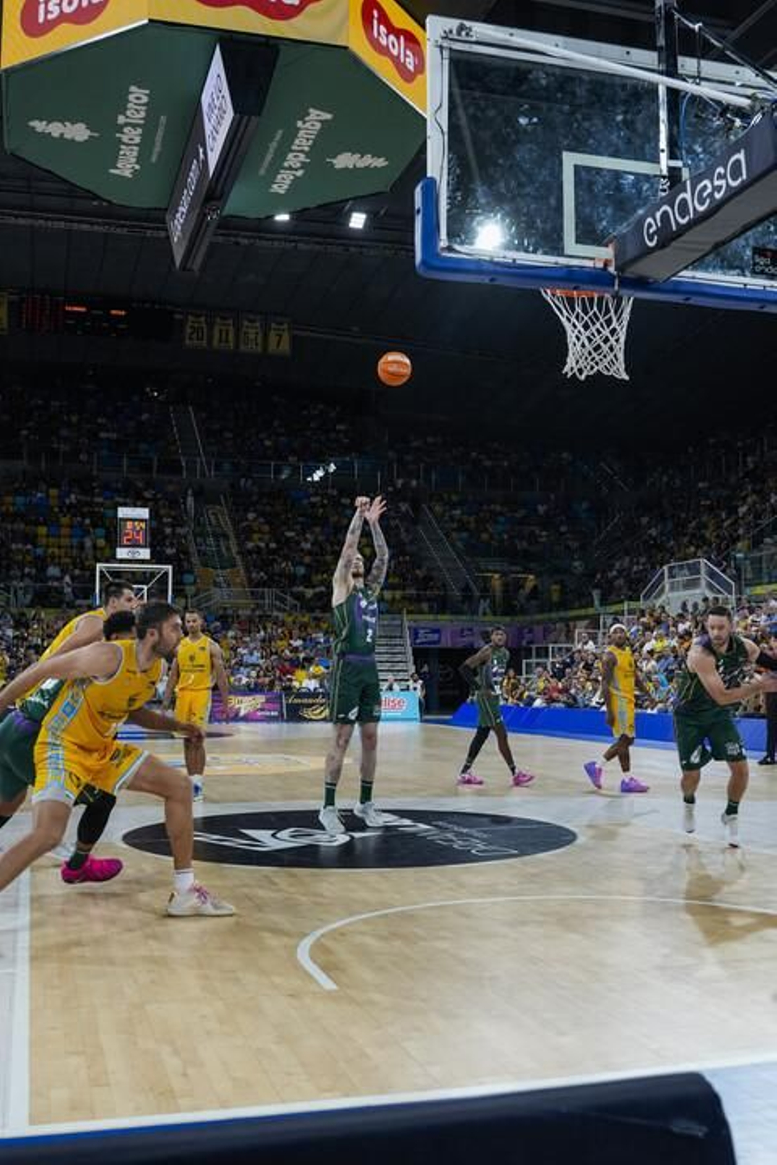 El Gran Canaria-Unicaja, en fotos