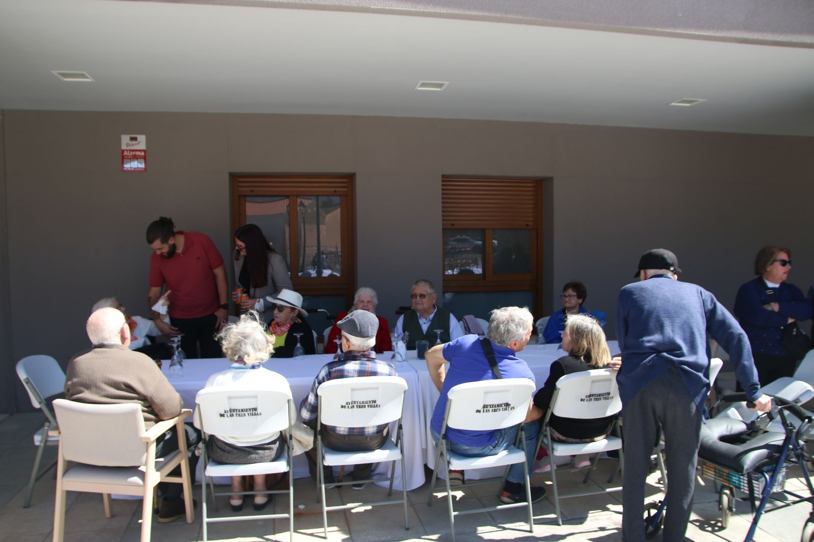 Jornada de puertas abiertas con motivo de la inauguración de la residencia de Las Tres Villas