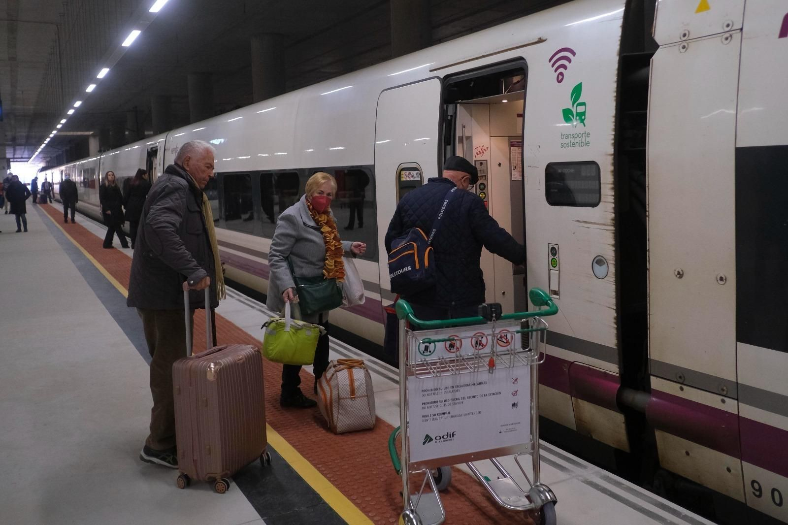 La nueva estación de AVE en Antequera echa a andar (fotos)