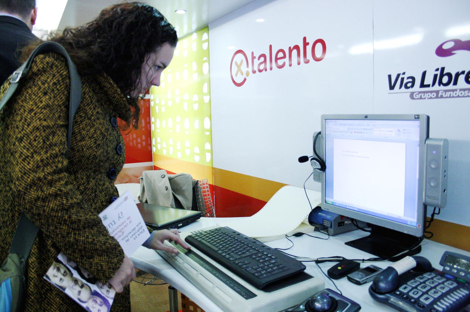 Imagen de archivo de una de las formaciones propuestas por la Fundación ONCE