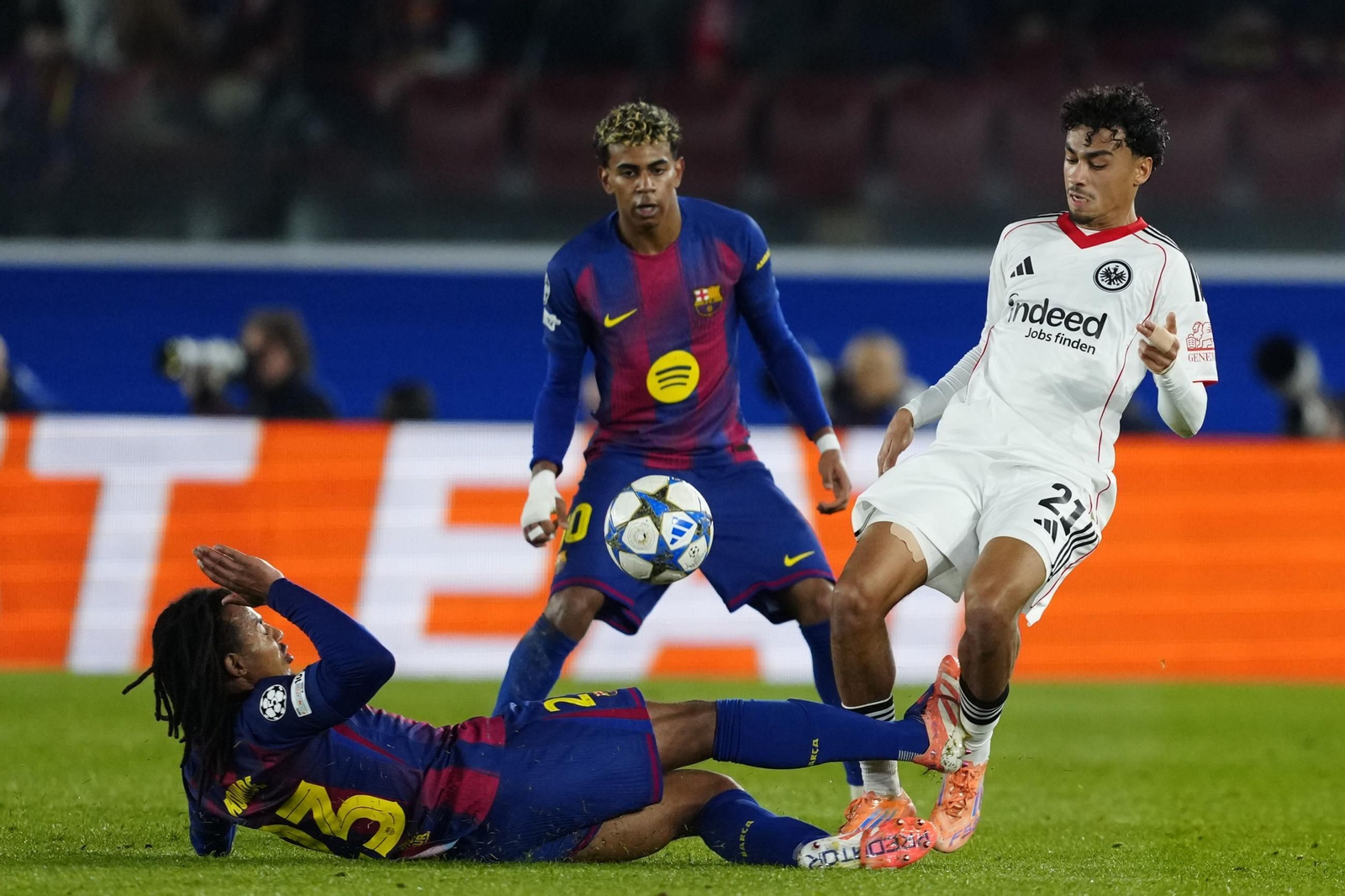 Las fotos del Barcelona-Eintracht Frankfurt