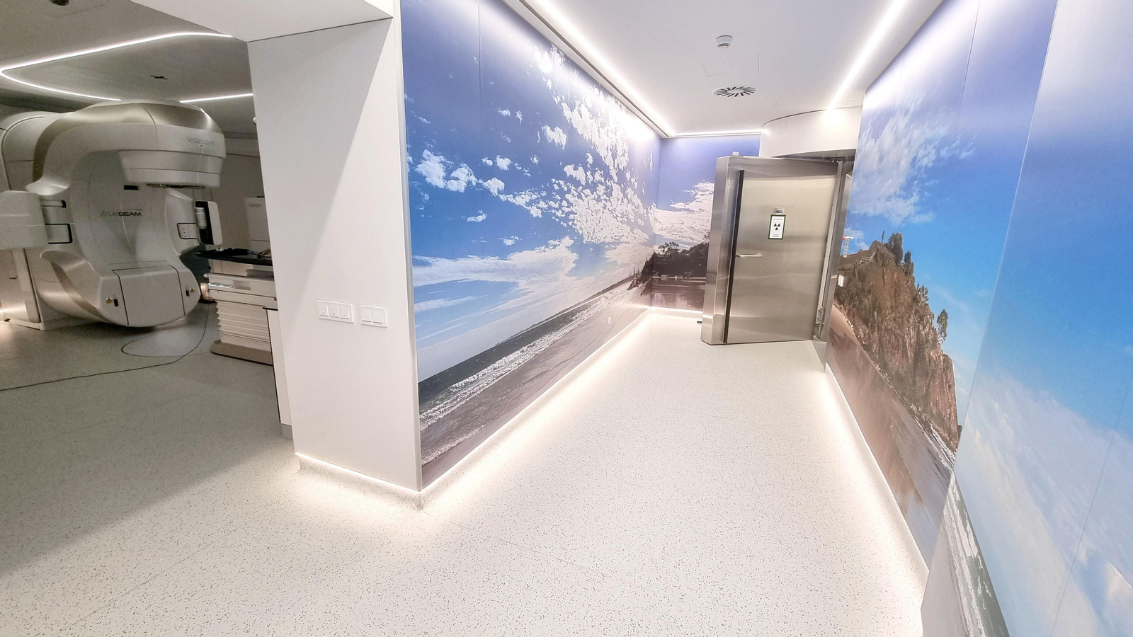 Sala de Radioterapia en Quironsalud. Sala de Radioterapia en Quironsalud.