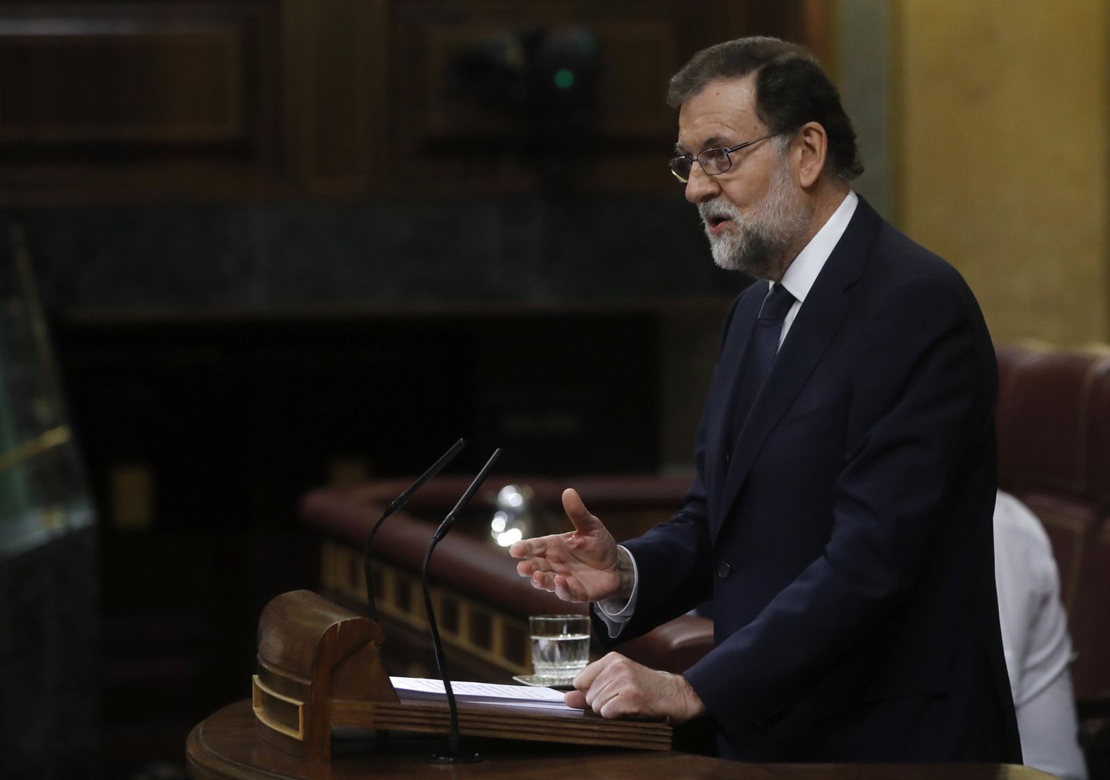 Las imágenes de la moción de censura de Unidos Podemos a Rajoy