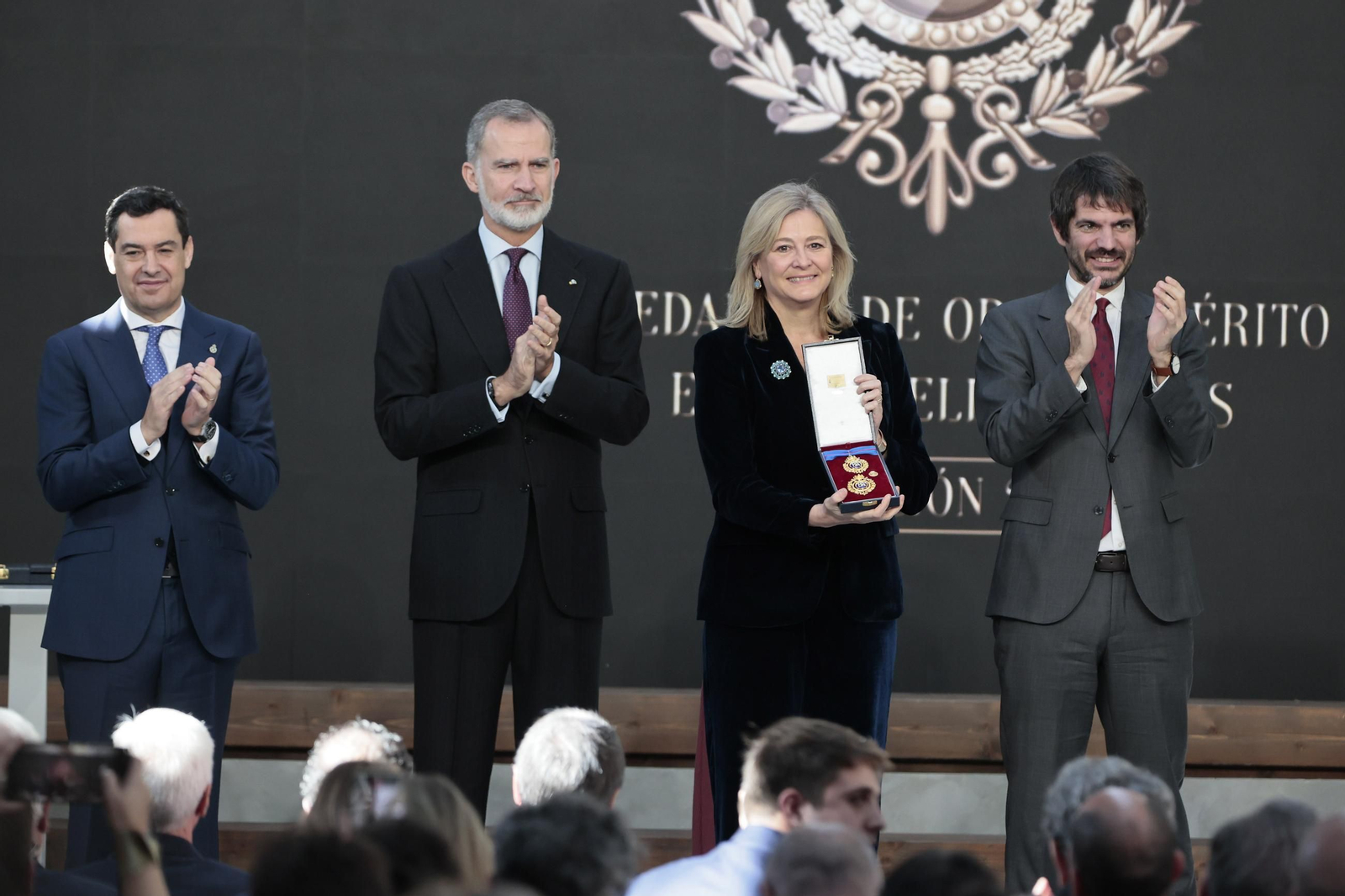 La entrega de las Medallas al Mérito en las Bellas Artes en imágenes