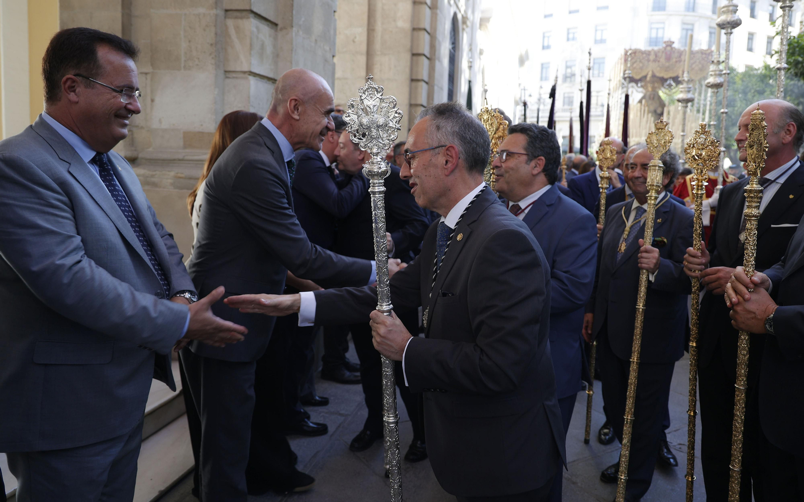 Imágenes del regreso de la Virgen de las Mercedes a su templo