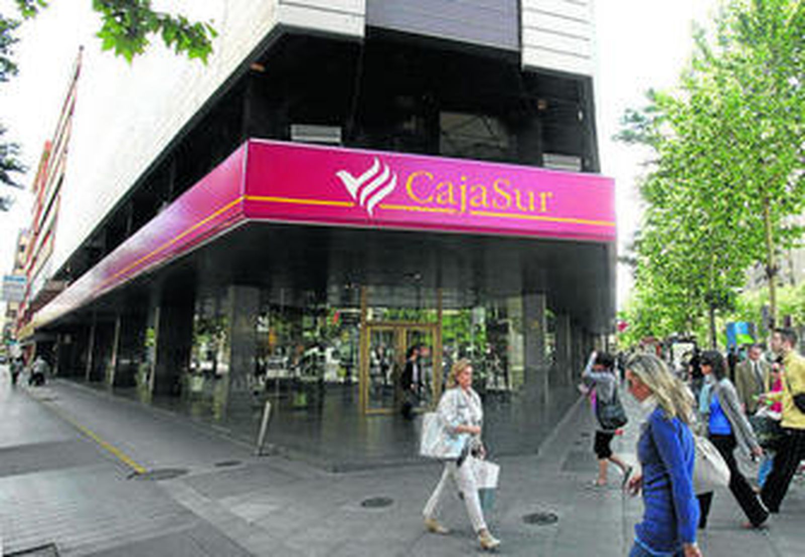 Sede central de la caja de ahorros cordobesa.